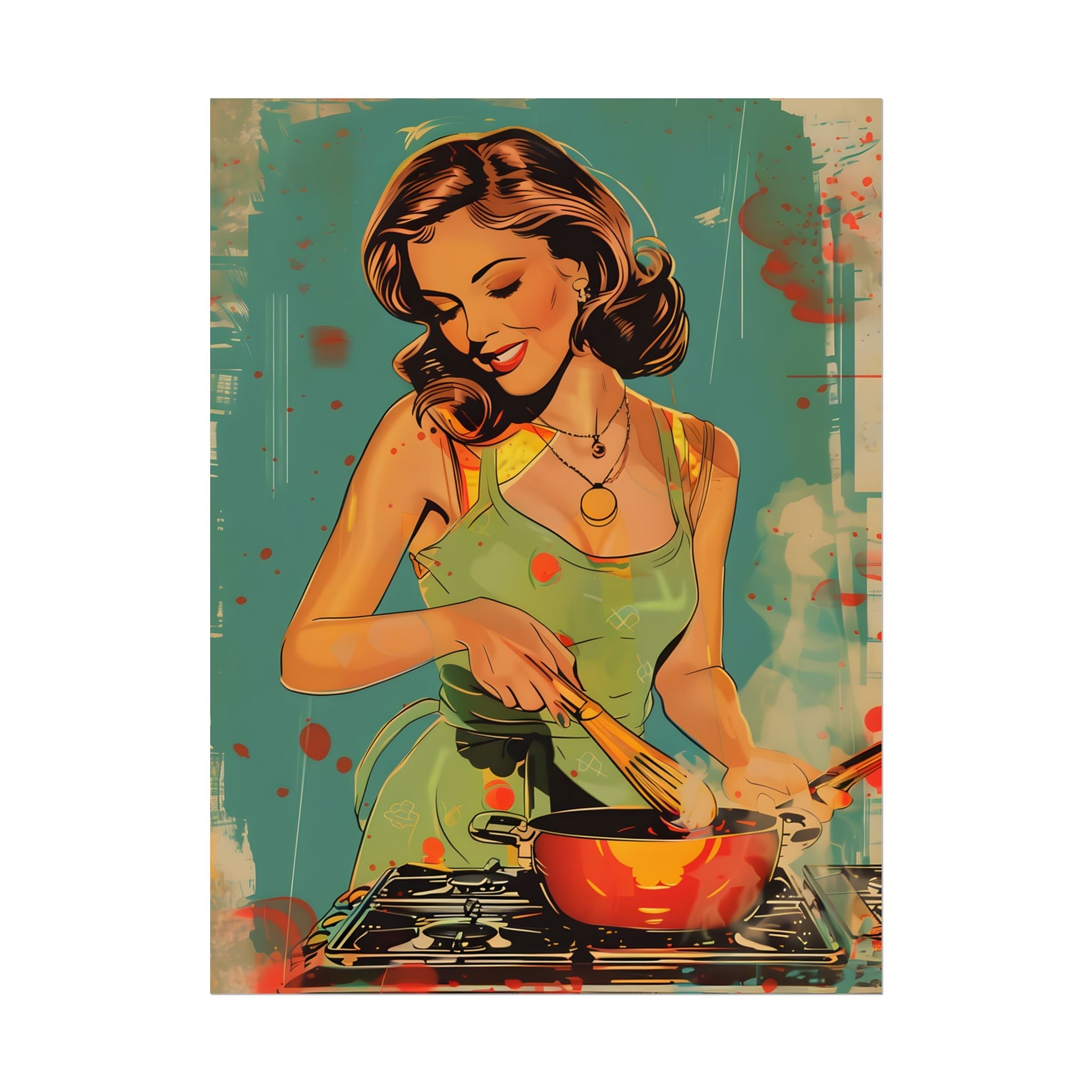 vintage-pin-up-girl-poster-print-vintage-Poster-wall-art-housewife-retro-pinup-poster-pin-up-illustration-home-decor-wall-han