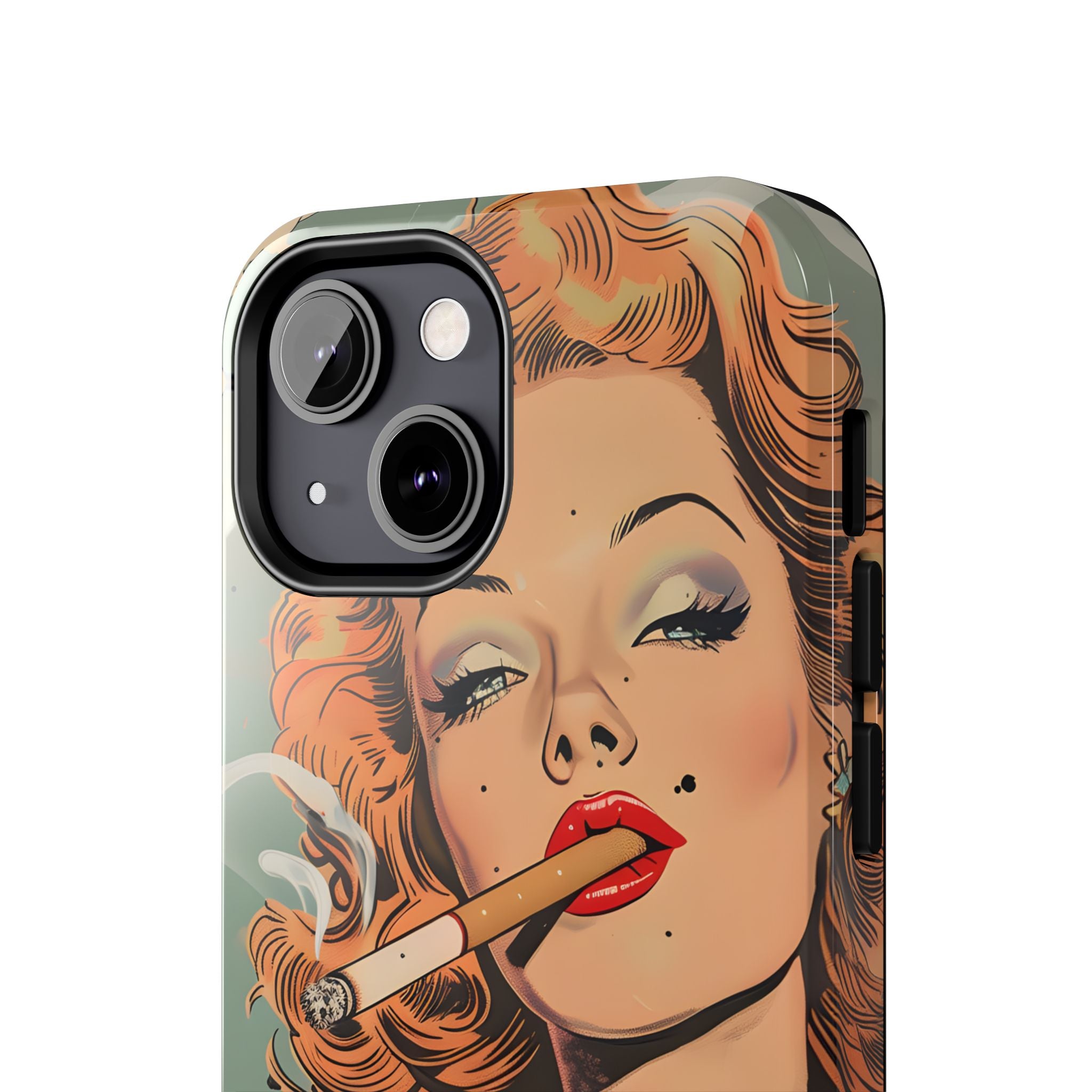tough-phone-cases-vintage-pin-up-girl-iphone-cover-strong-phone-protector-retro-pinup-design-protective-smartphone-case