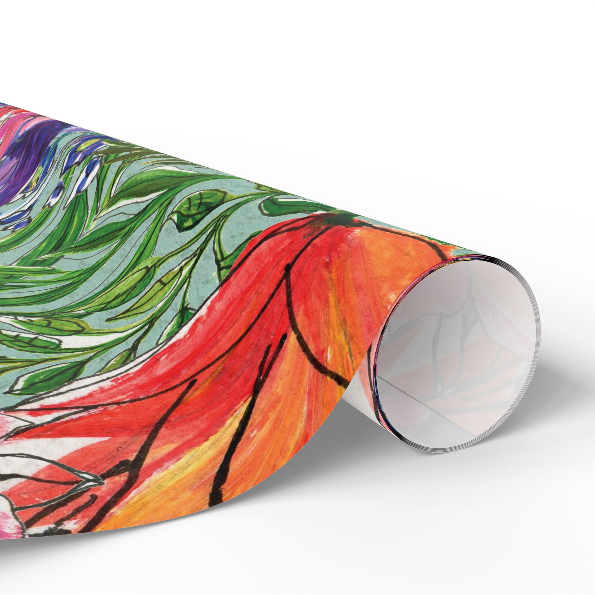 floral-wrapping-papers-pink-purple-oil-painting-gift-wrap-holiday-present-packaging-birthday-party-decor-craft-supplies-weddi