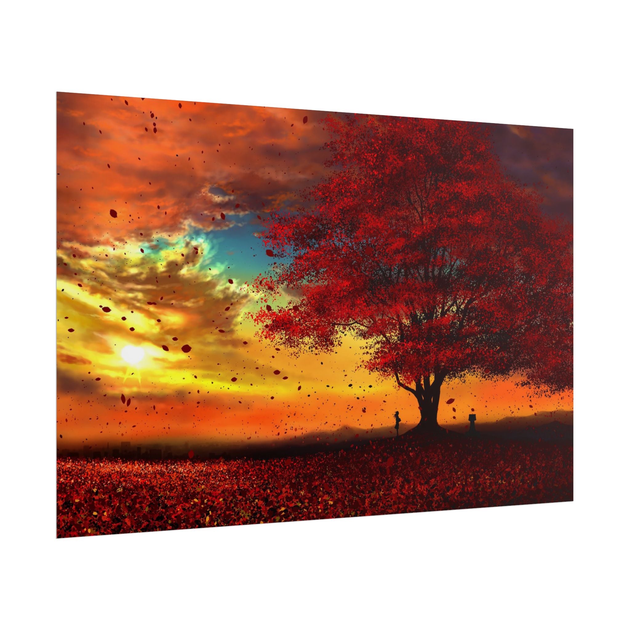 sunset-scenery-autumn-poster-print-wall-art-decor-home-decoration-nature-artwork-gift-idea-wall-hanging