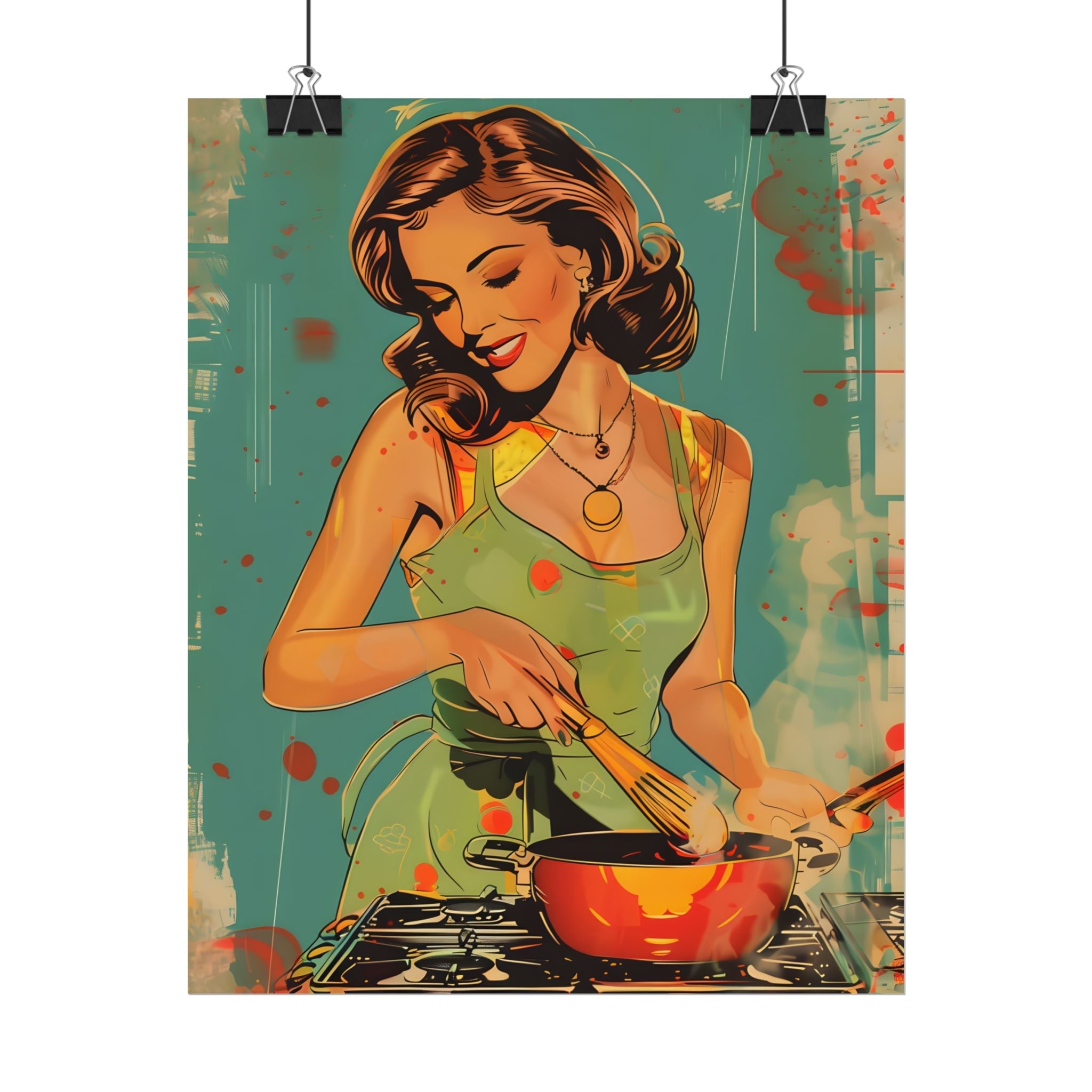 vintage-pin-up-girl-poster-print-vintage-Poster-wall-art-housewife-retro-pinup-poster-pin-up-illustration-home-decor-wall-han