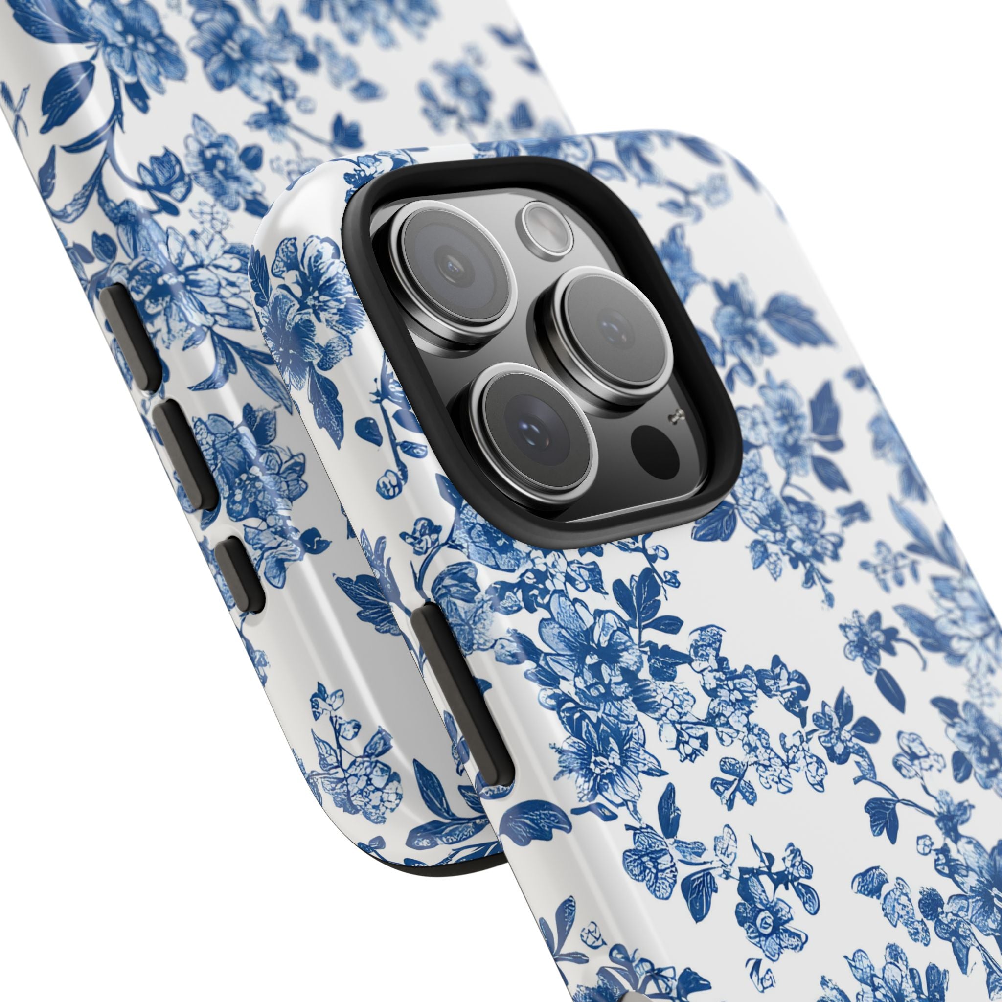 french-toile-floral-tough-iphone-case-blue-iphone-cover-protective-iphone-case-hard-shell-iphone-case-vintage-design-phone-ca