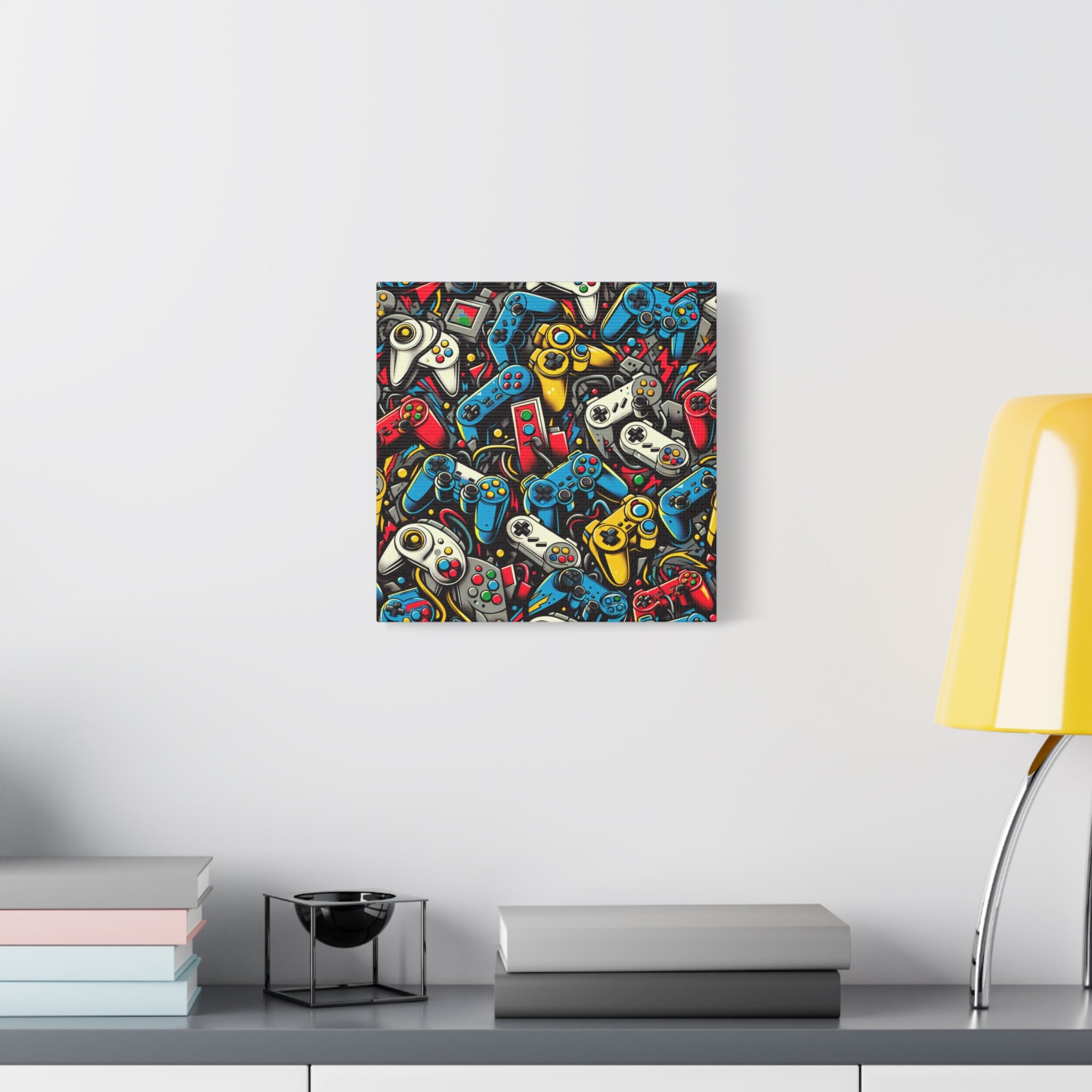 canvas-art-video-game-controller-graffiti-wall-decor-gamer-gift-teen-room-decor-boys-room-art-gaming-wall-print-man-cave-deco
