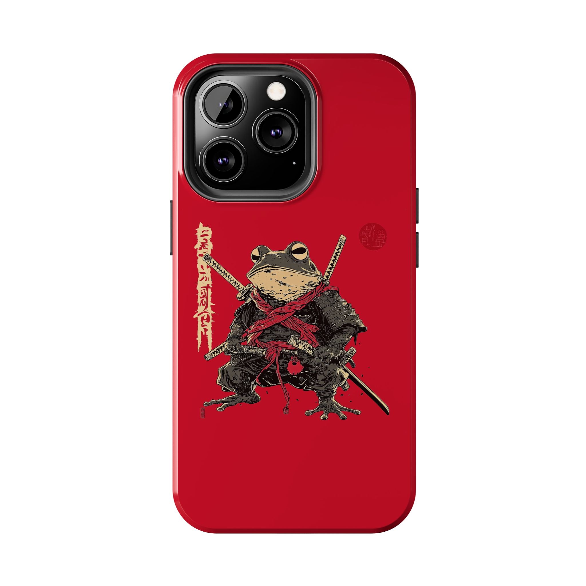 retro-vintage-ninja-frog-iphone-tough-case-red-sun-japanese-samurai-frog-design-stylish-tough-protector-red-iphone-case