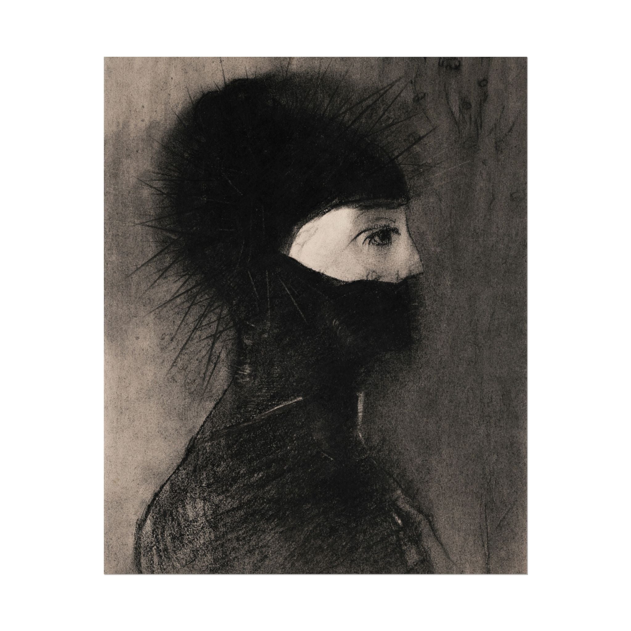 armor-by-odilon-redon-poster-print-vintage-woman-illustration-post-impressionism-art-wall-decor