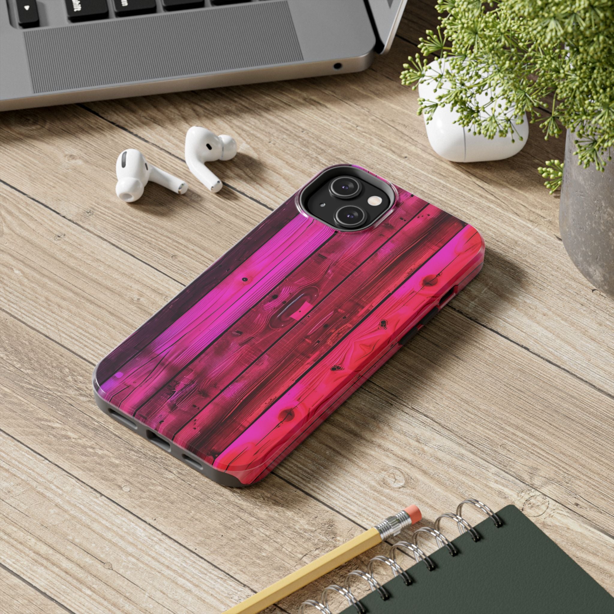 disco-neon-tough-iphone-cases-wood-grain-texture-iphone-case-cover-protective-iphone-shell-unique-iphone-accessories-iphone-1