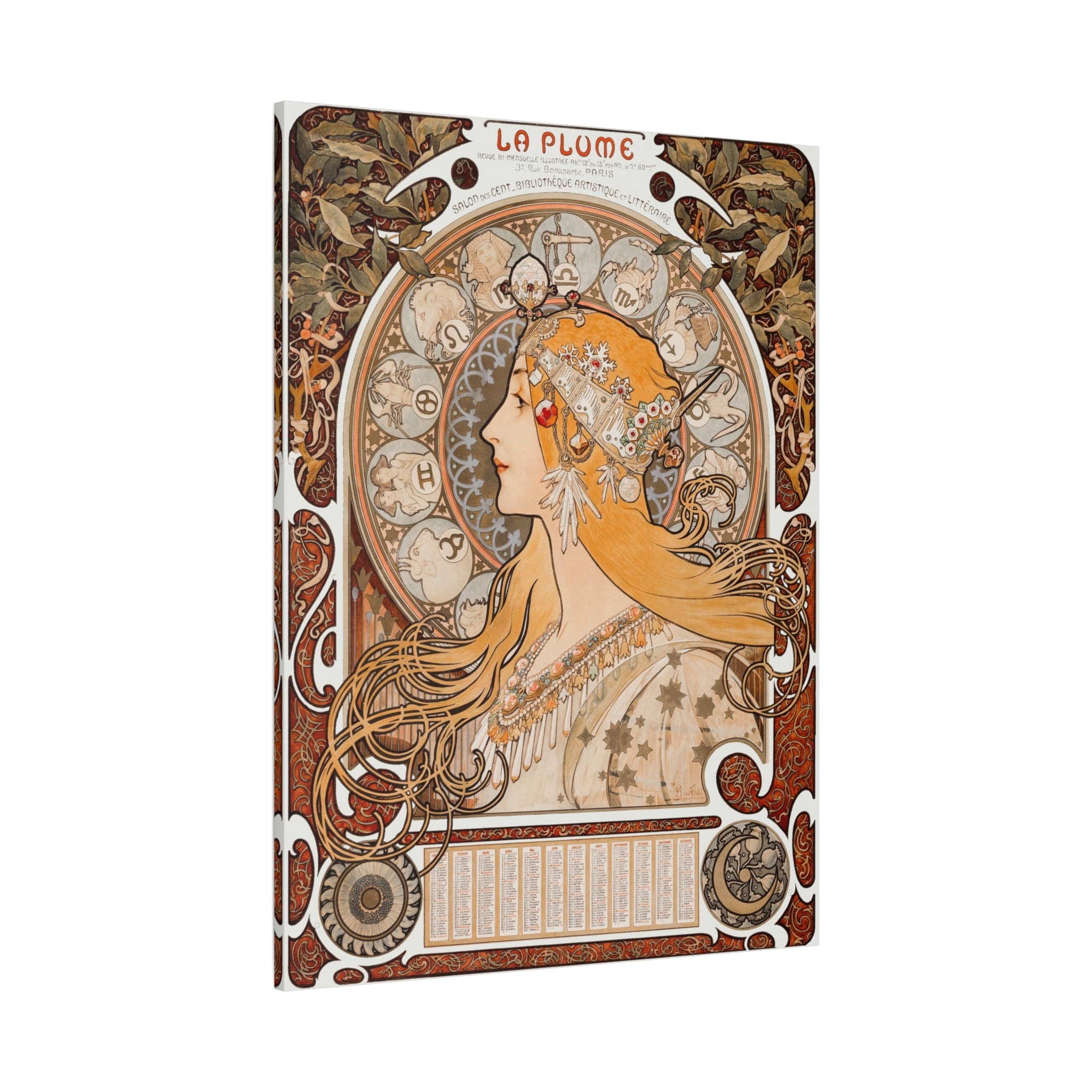 canvas-print-muchas-zodiaque-art-nouveau-wall-art-living-room-decor-stretched-matte-canvas-famous-alphonse-maria-mucha-print