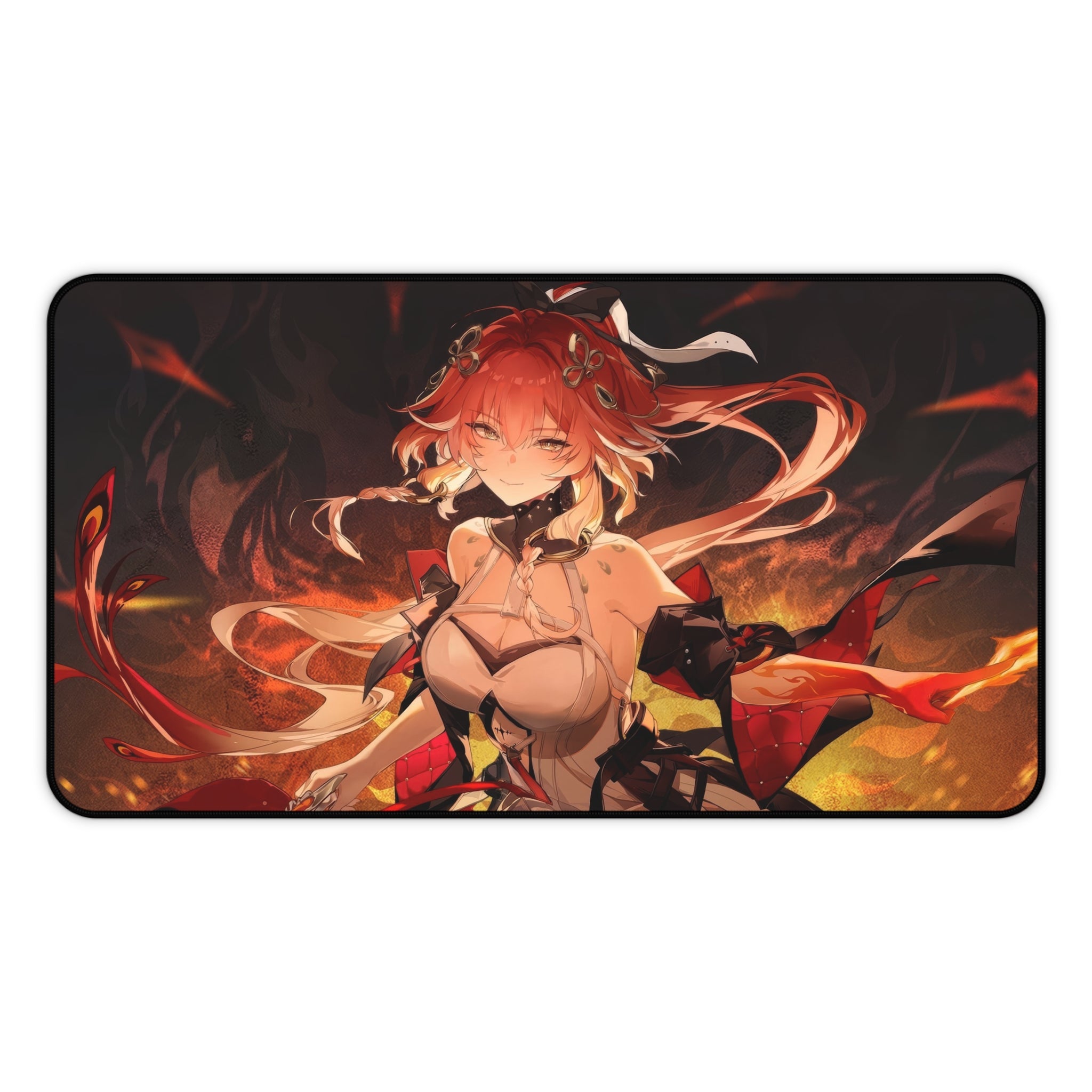 wuthering-wave-changli-gaming-mouse-pad-fire-wuwa-xl-desk-mat-extended-desk-pad-anime-waifu-computer