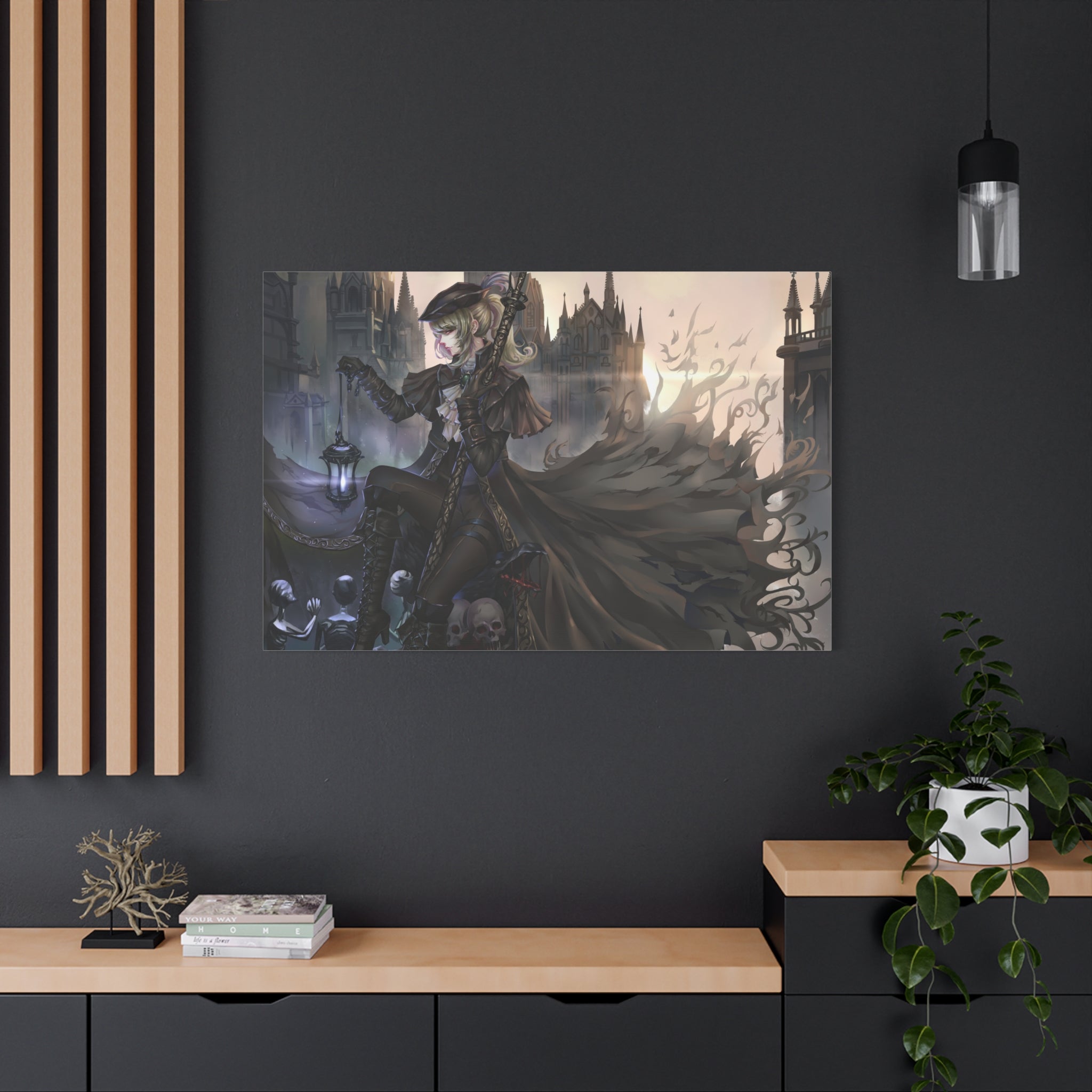 Bloodborne Art Lady Maria Canvas Wall Art, Home Wall Decor, Game Wall Art Print