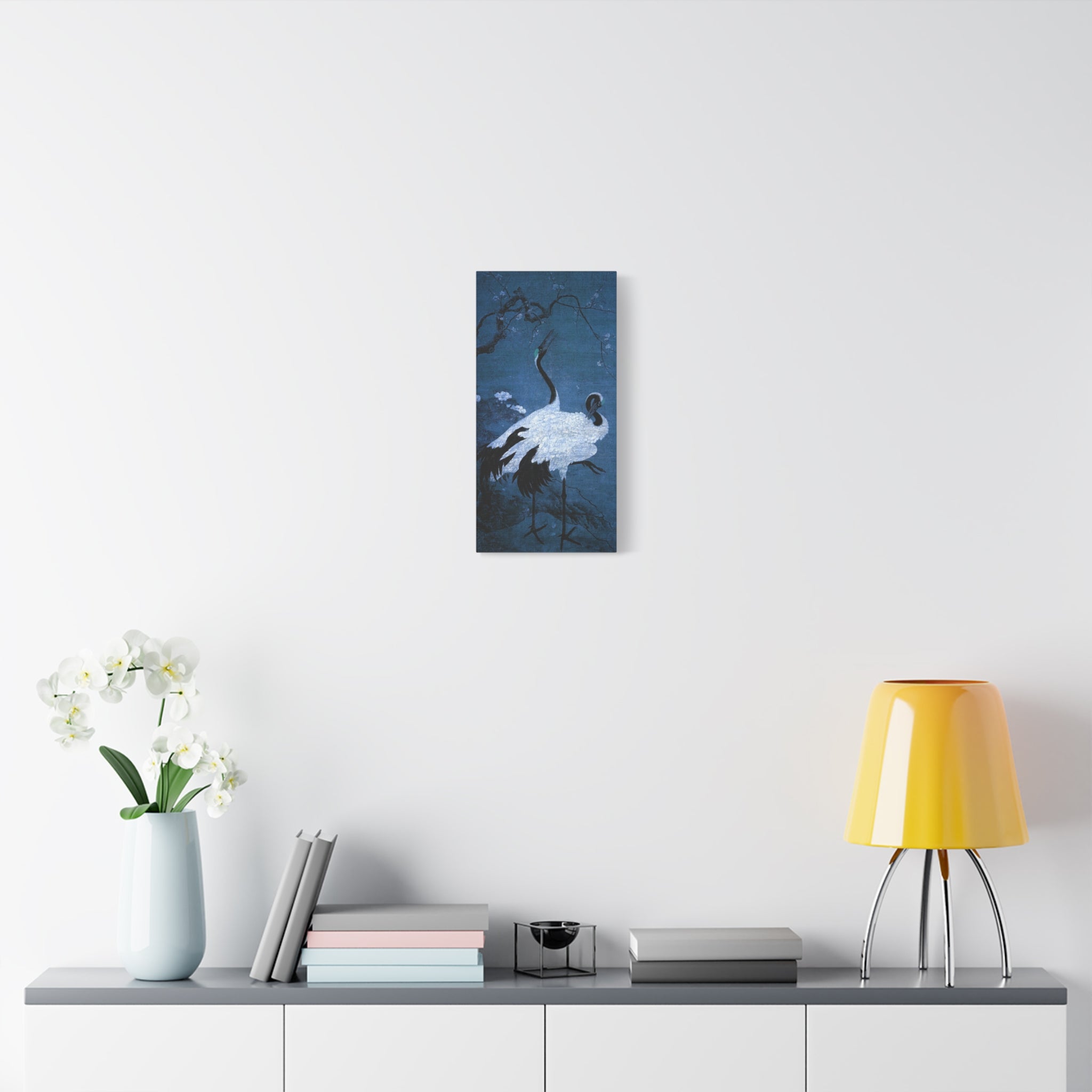 canvas-wall-art-snow-plum-twin-cranes-painting-home-decor-nature-print-japanese-art-gift-cranes-wall-decor-cranes-canvas-prin