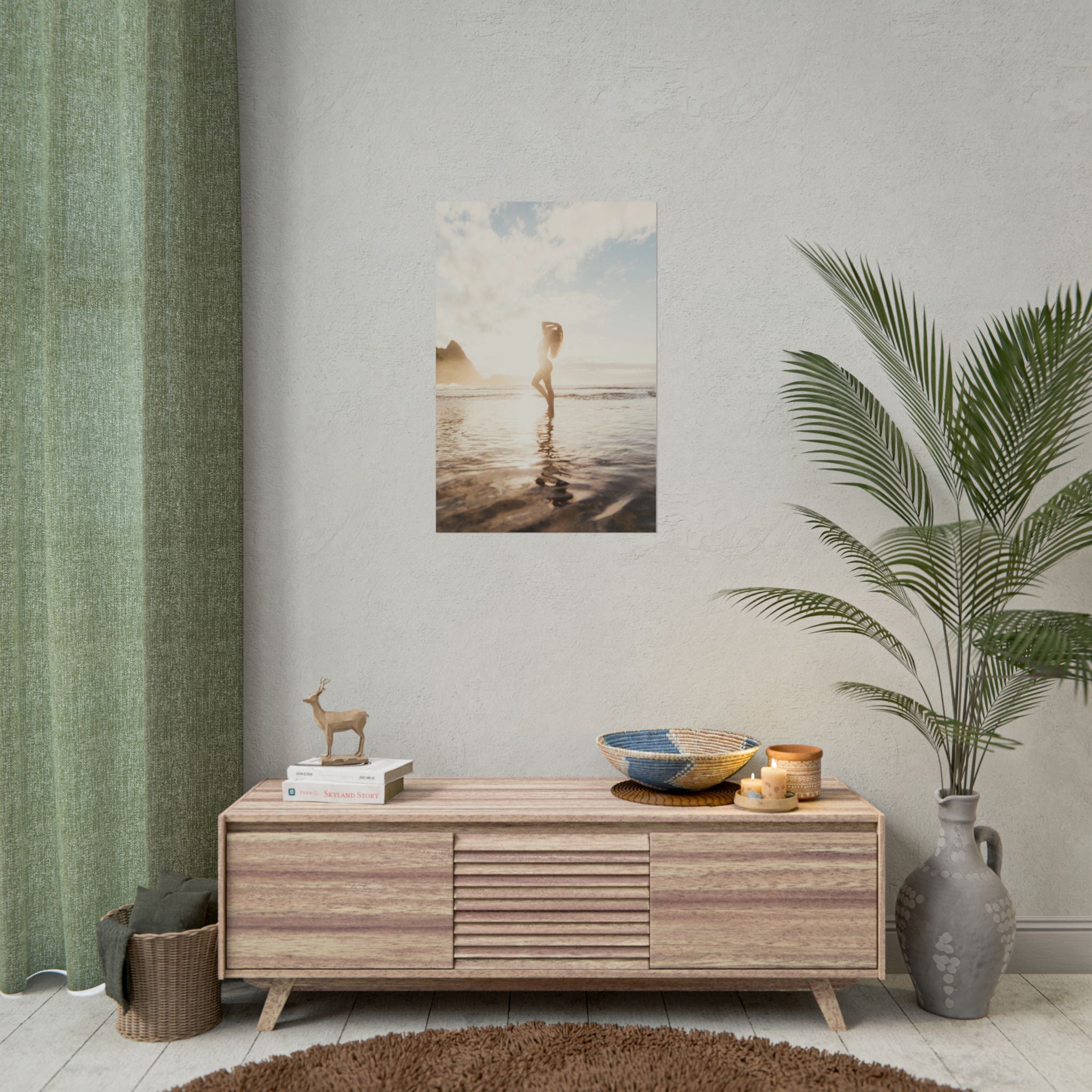 nature-ocean-nude-aesthetic-sun-poster-wall-art-beach-home-decor-coastal-poster-boho-living-room-picture-large-artwork-gift