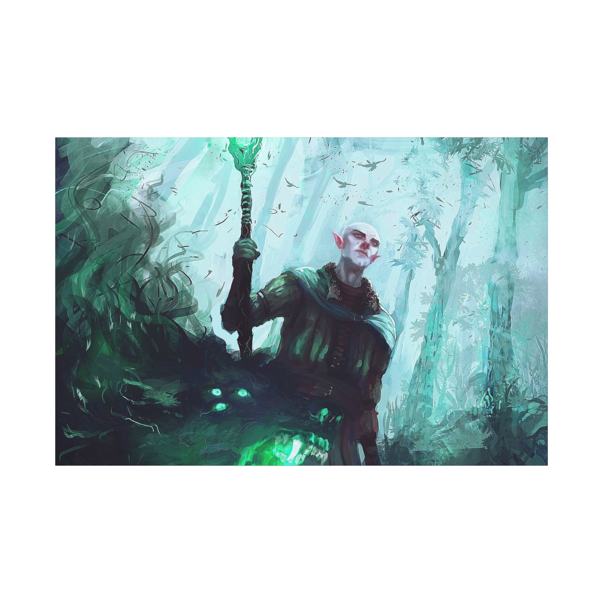 Dragon Age Solas Canvas Art - Fantasy Decor for Gamers, Gaming Wall Decor, Dragon Age Inquisitions Canvas Print