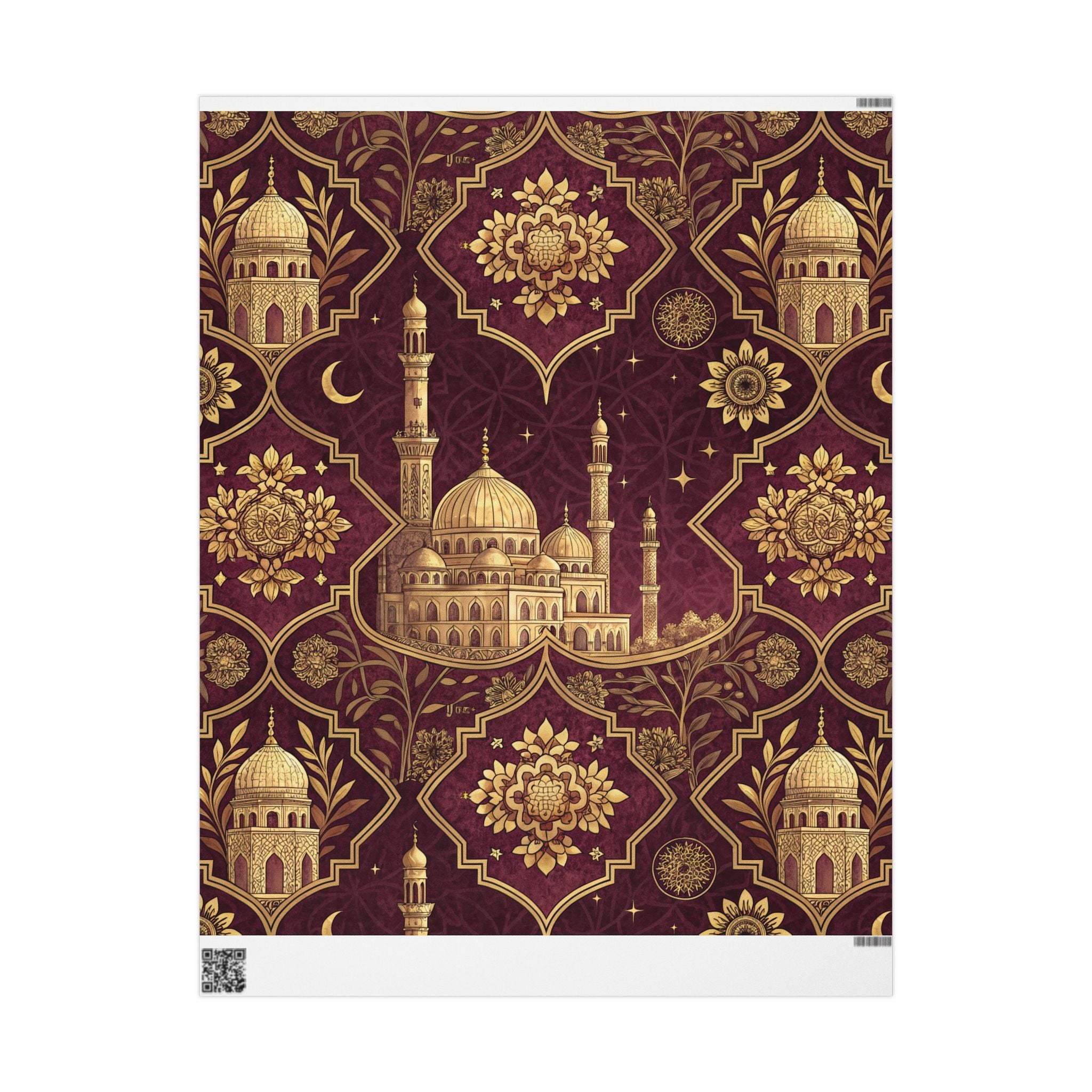 ramadan-night-wrapping-papers-islamic-celestial-gift-wrap-mosque-silhouette-eid-holiday-supplies-festive-present-packaging-re