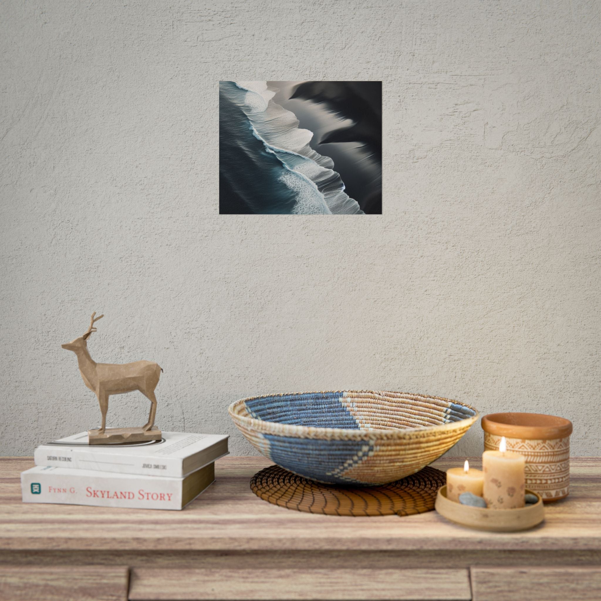 beach-wall-art-ocean-minimalist-poster-print-coastal-photography-ocean-print-sand-landscape-home-office-decoration