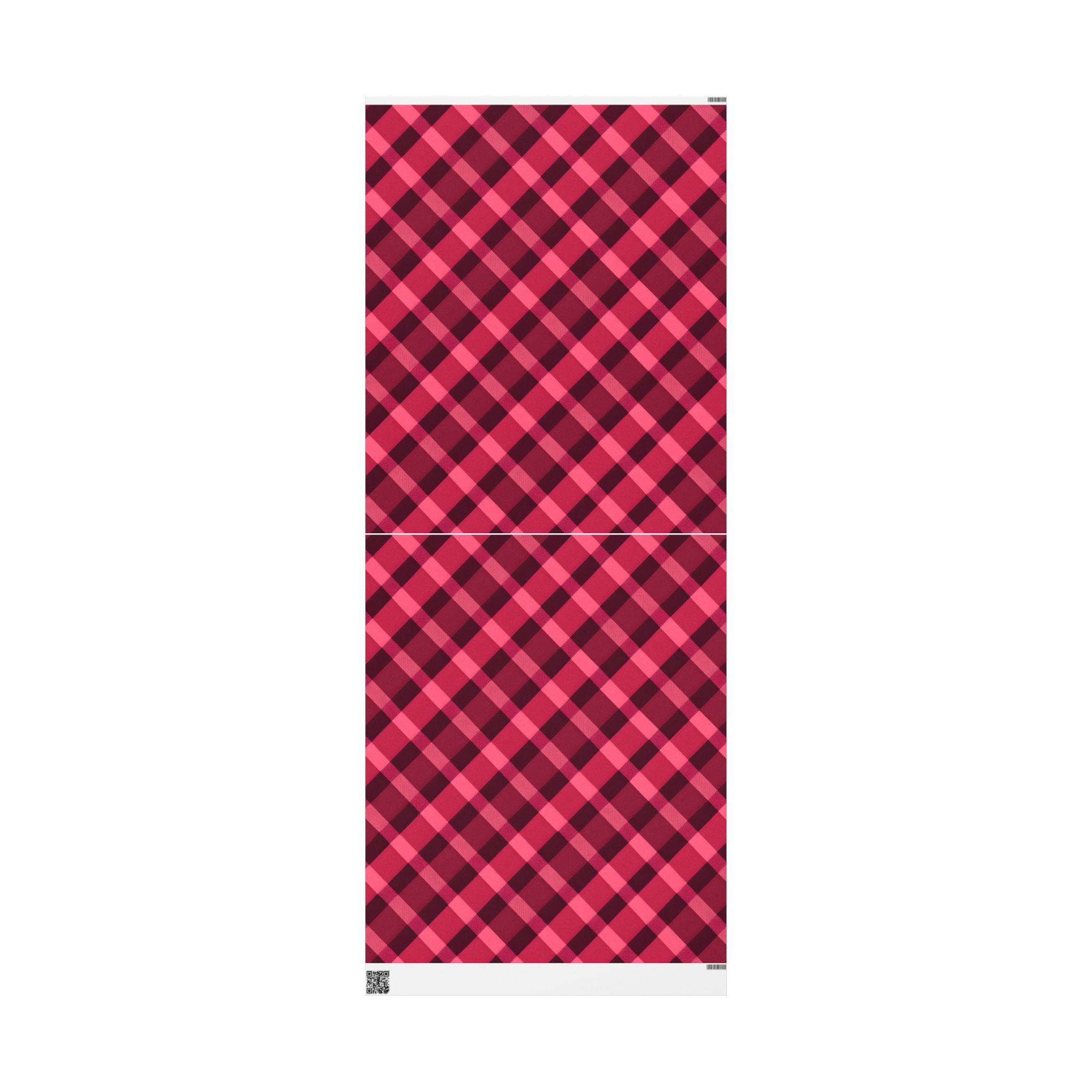 wrapping-papers-tartan-plaid-valentine-gift-wrap-pink-red-pattern-v-day-holiday-festive-decorative-paper-roll-crafting-suppli