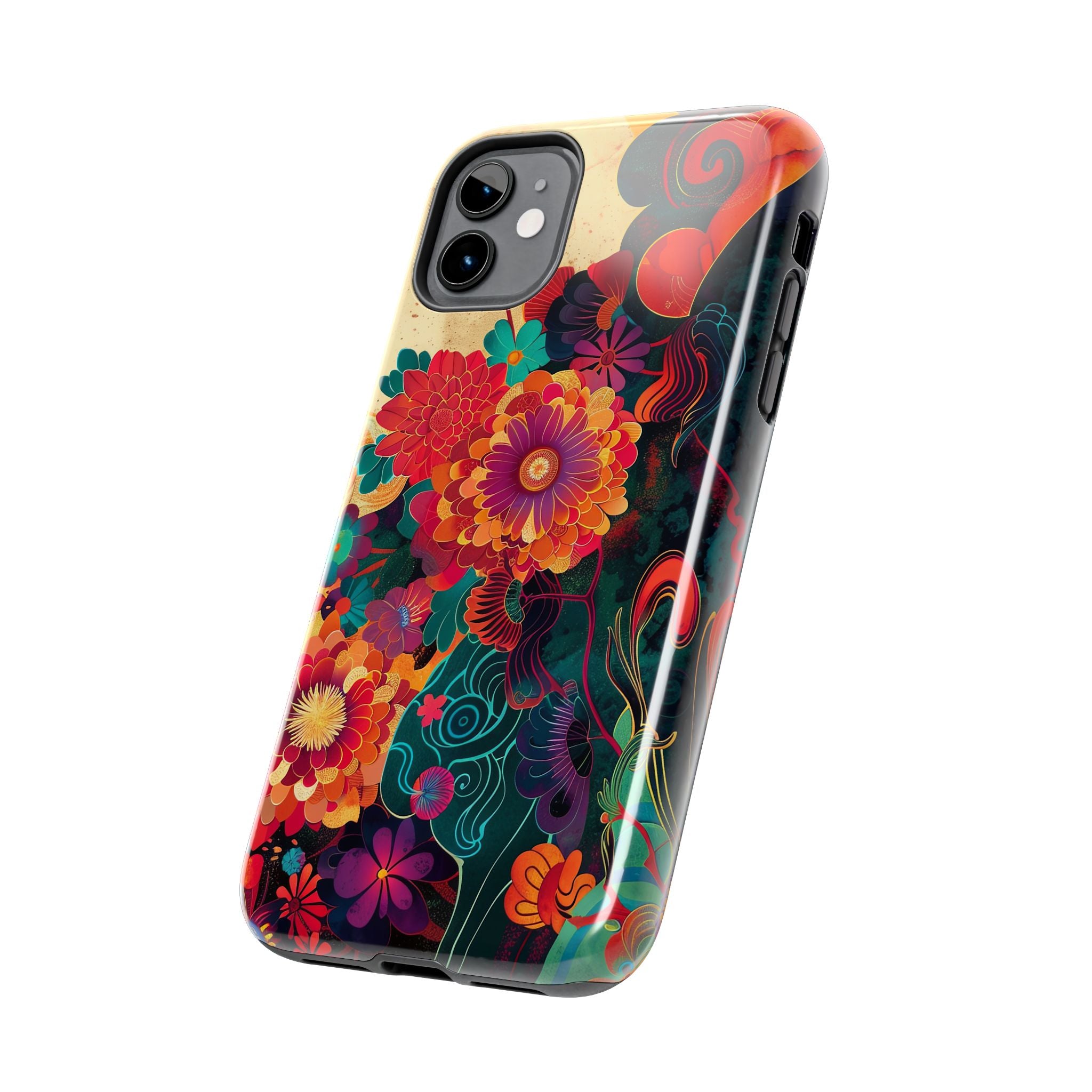 iphone-tough-case-retro-japanese-flowers-floral-phone-cover-vintage-japanese-style-protective-phone-case-asian-floral-design-