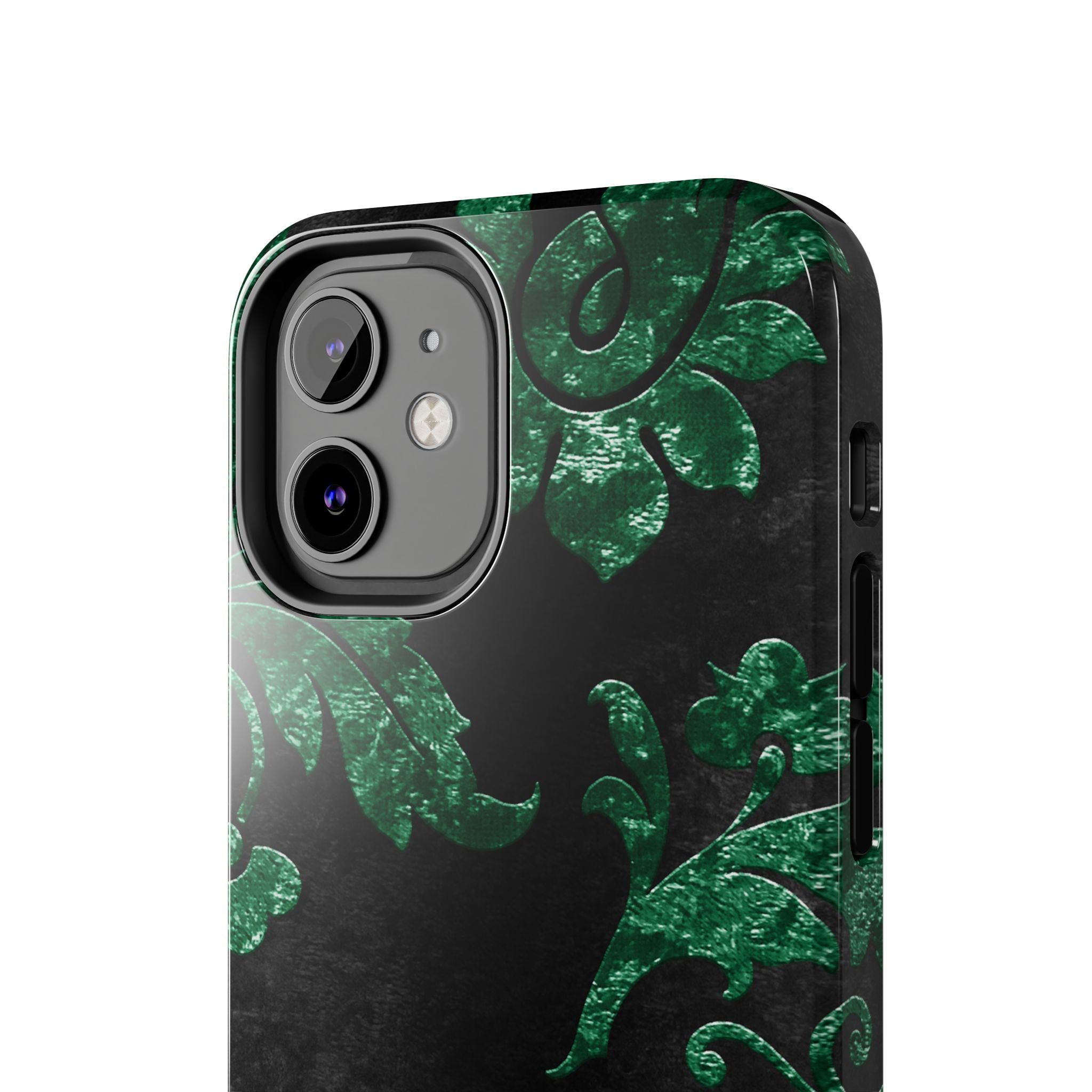 embossed-emerald-velvet-tough-iphone-case-protective-iphone-cover-heavy-duty-iphone-case-rugged-phone-case-durable-smartphone