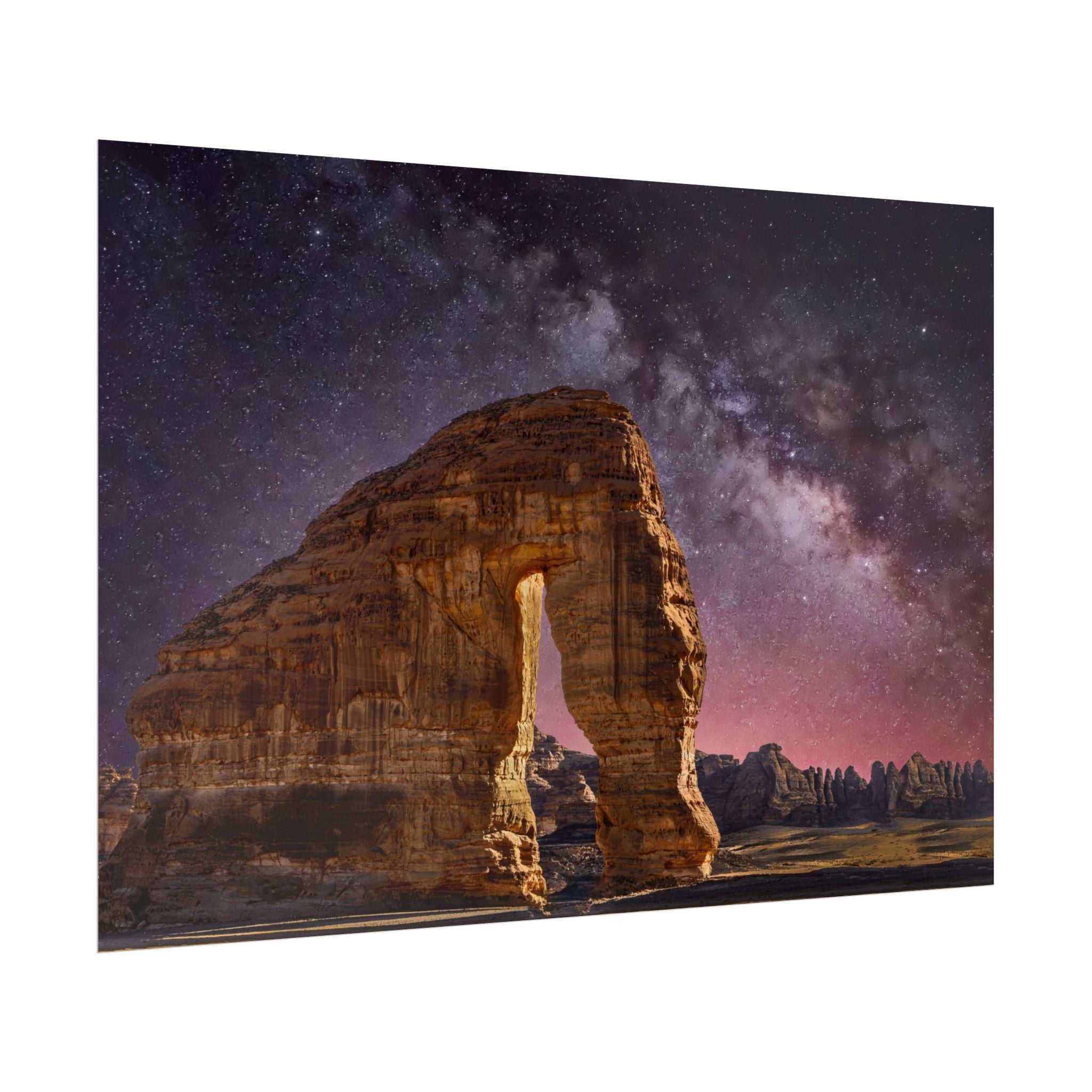 desert-landscape-poster-print-milky-way-poster-wall-art-milky-way-decor-artwork-unique-home-decor-starry-night-picture