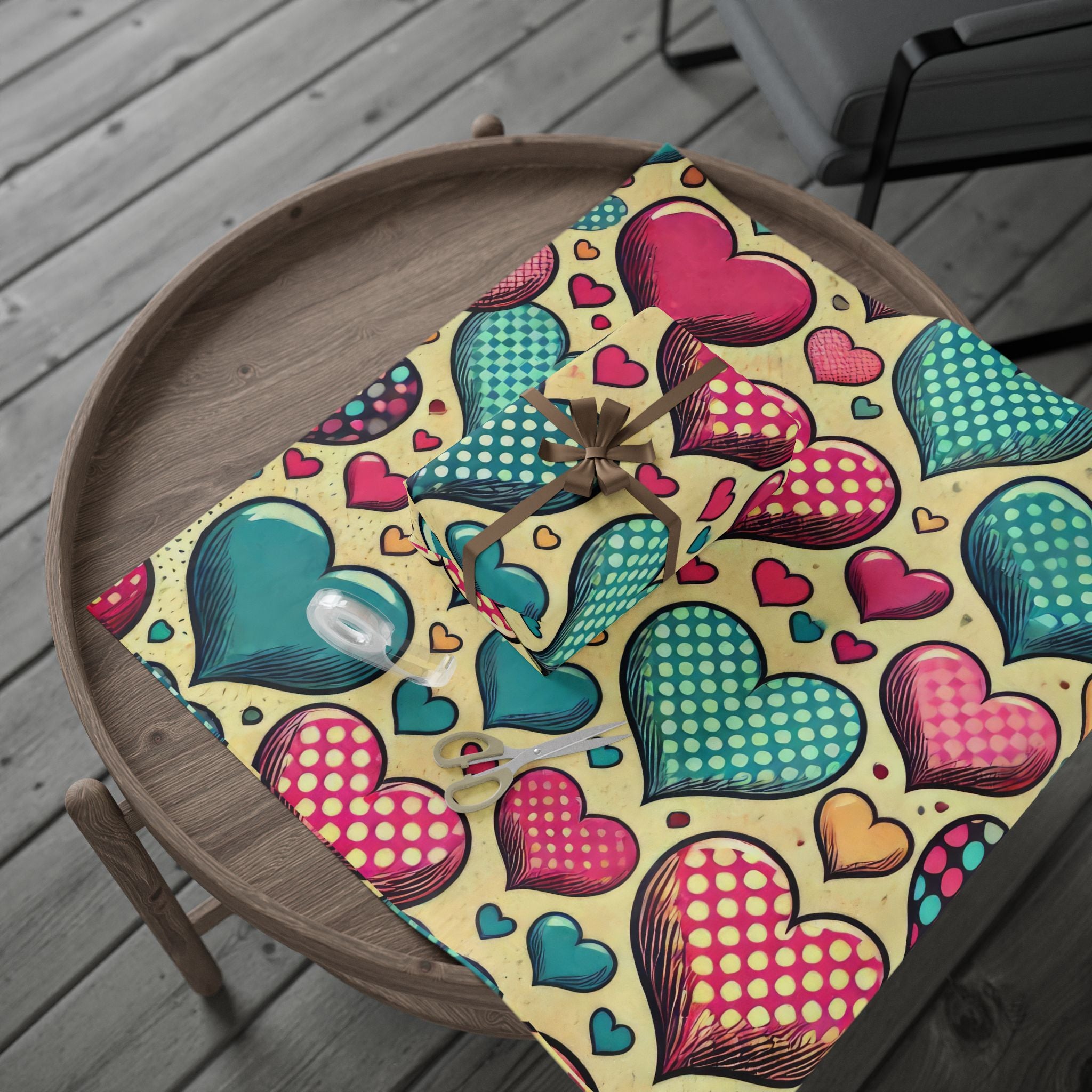 valentines-day-pop-art-gift-wrapping-papers-v-day-gift-wrap-roll-heart-love-pattern-romantic-present-packaging-anniversary-bi