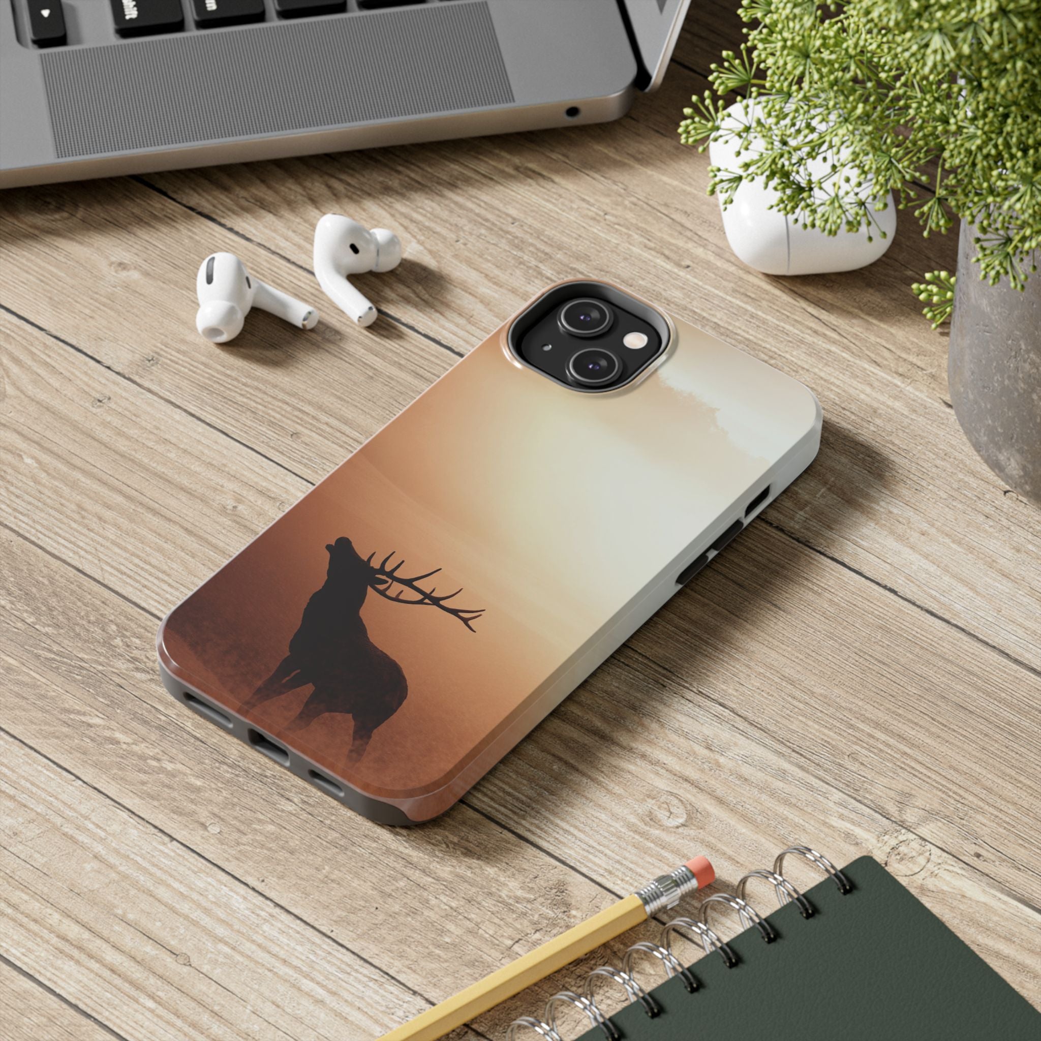 tough-phone-cases-elk-sunset-nature-design-iphone-protective-case-phone-cover-wildlife-lover-gift-outdoor-adventure-accessory