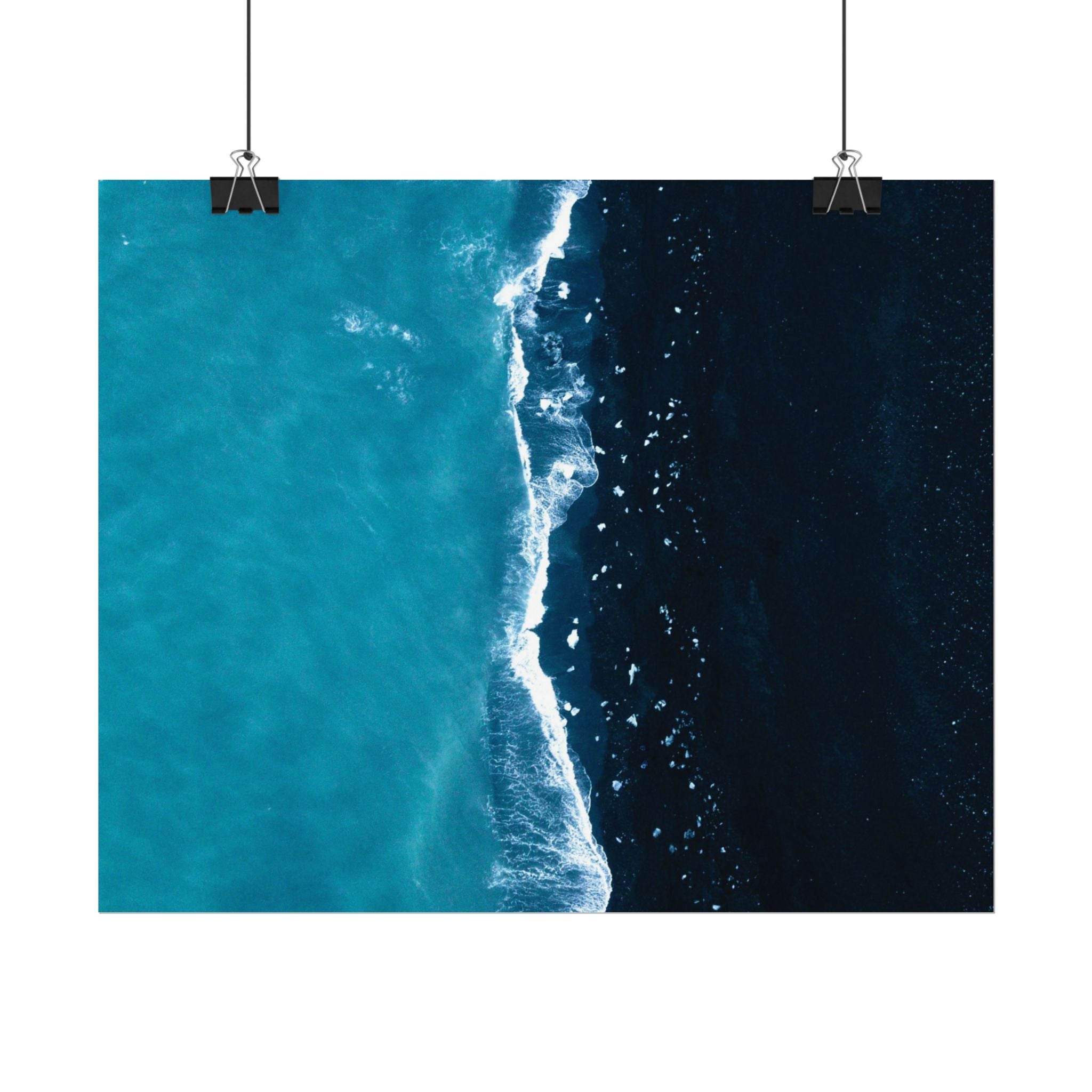 ocean-minimalist-decor-poster-print-beach-wall-art-coastal-photography-blue-ocean-print-sand-landscape-home-office-decoration