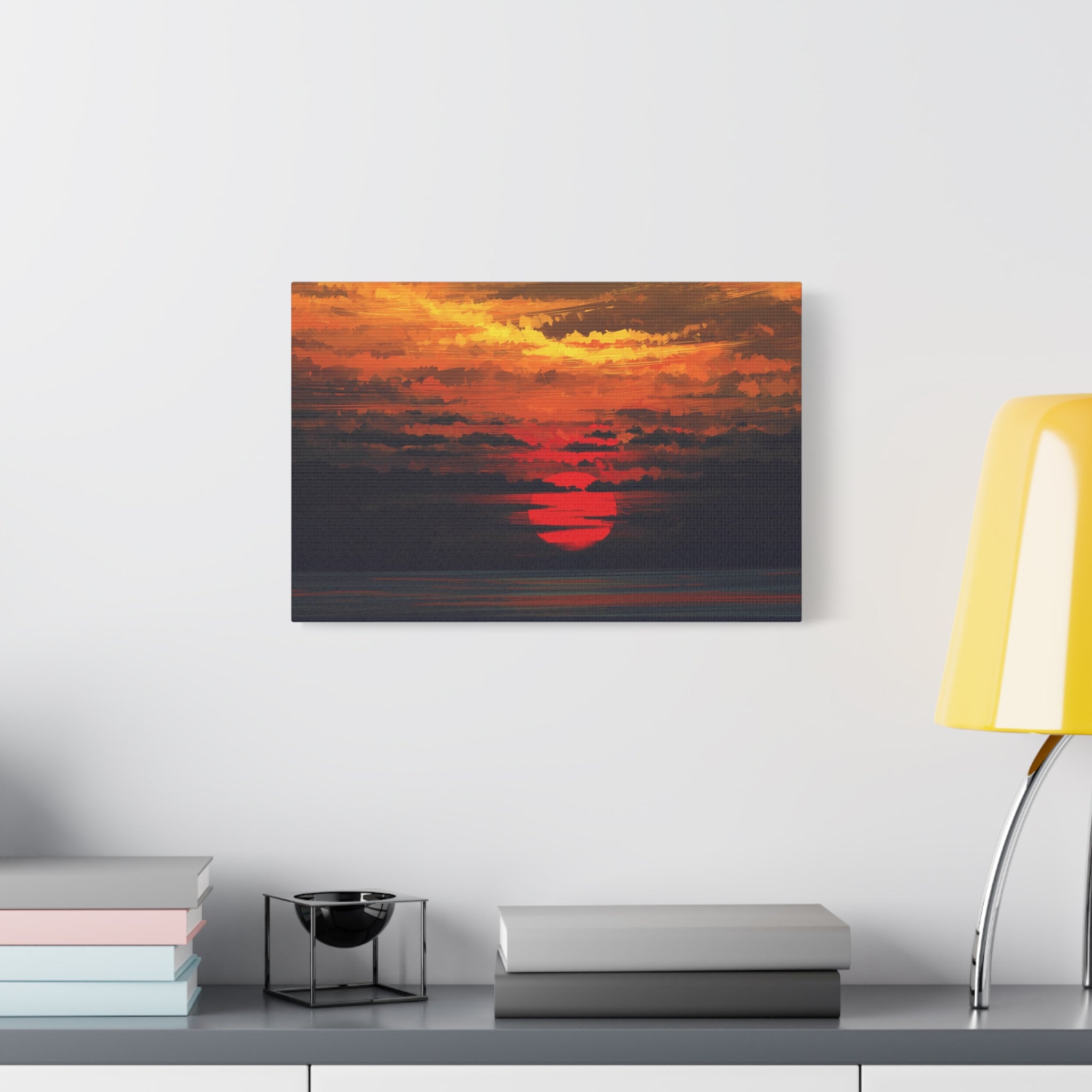 canvas-wall-art-red-sunset-landscape-cozy-home-decor-canvas-print-living-room-decor-farm-house-wall-decor-house-warming-gift
