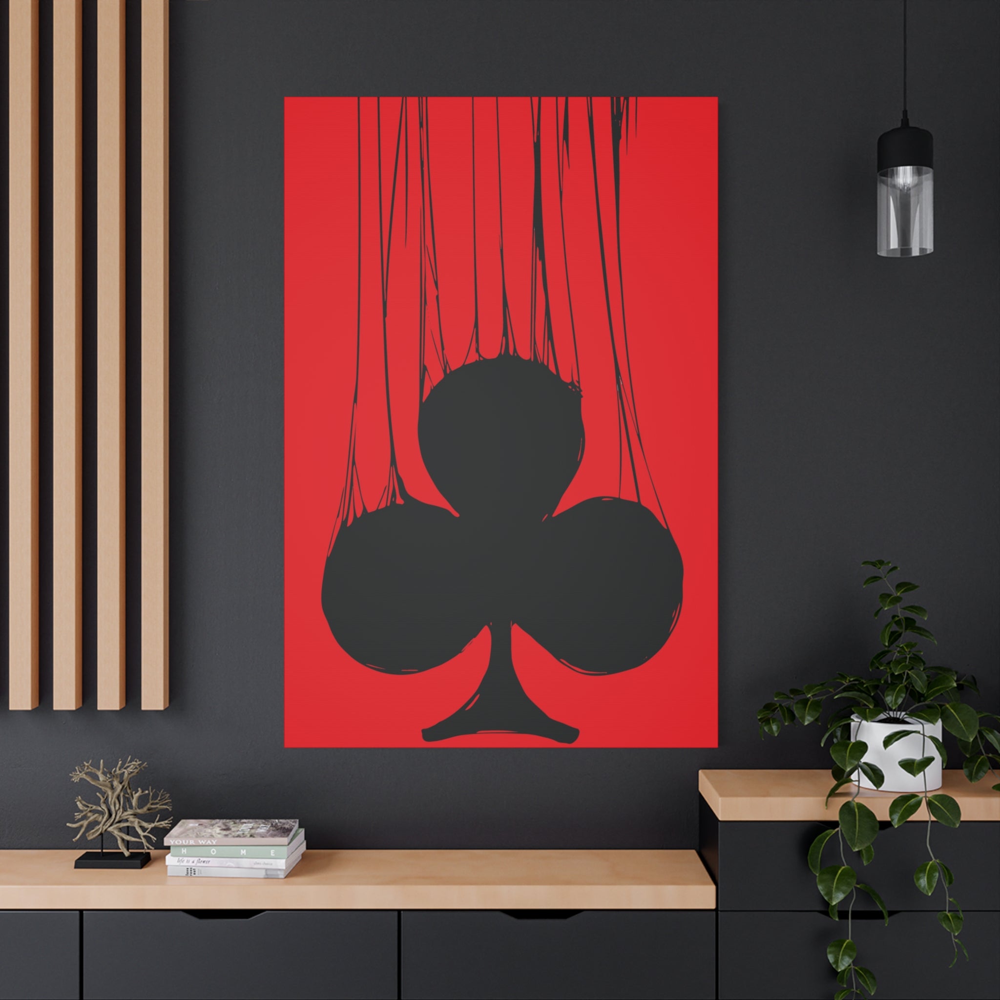 canvas-print-playing-cards-clubs-wall-art-for-gamble-lovers-stretched-matte-canvas-living-room-decor-home-decor-gift
