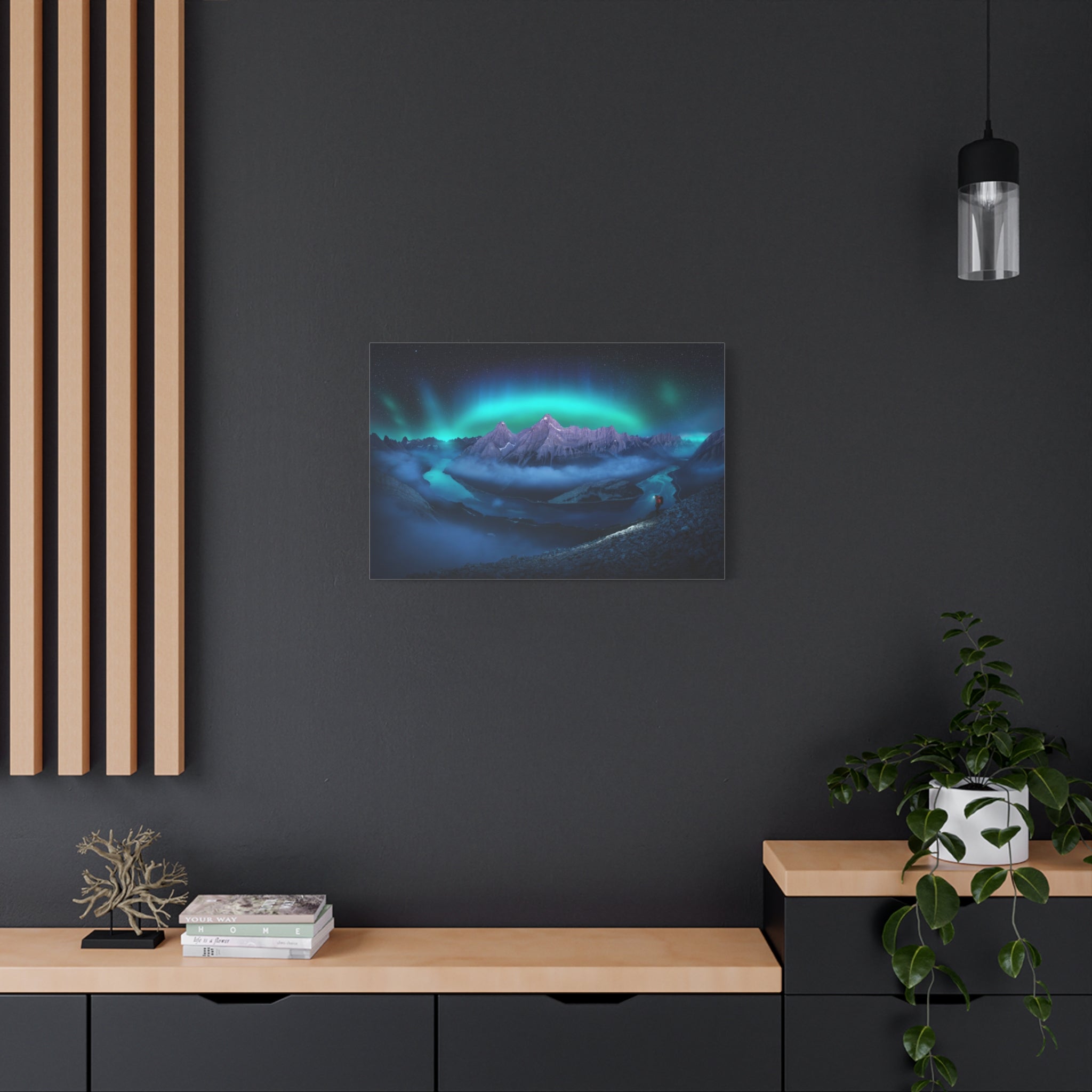 canvas-wall-art-print-aurora-borealis-scenery-northern-lights-canvas-print-home-decor-starry-night-picture-housewarming-gifts