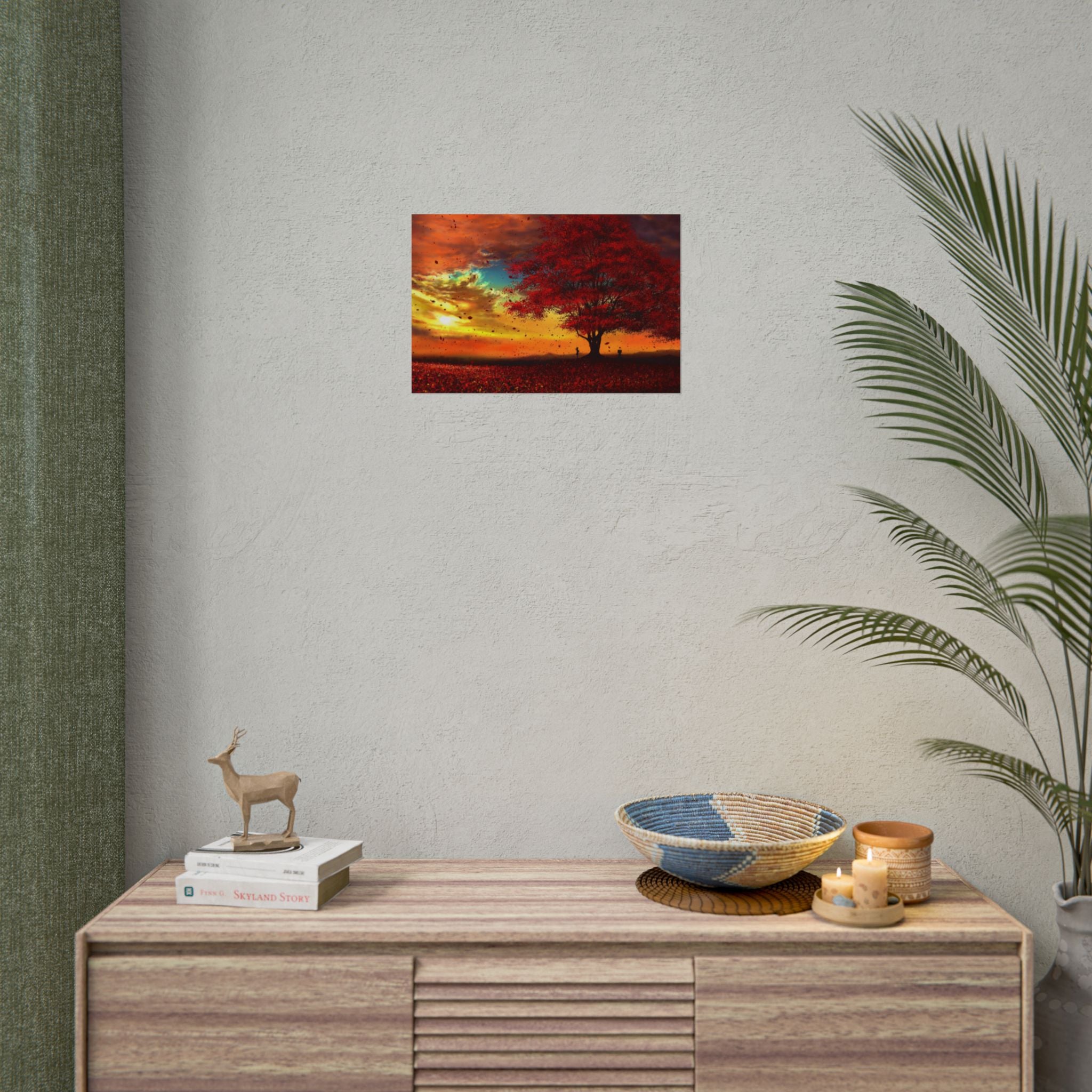 sunset-scenery-autumn-poster-print-wall-art-decor-home-decoration-nature-artwork-gift-idea-wall-hanging