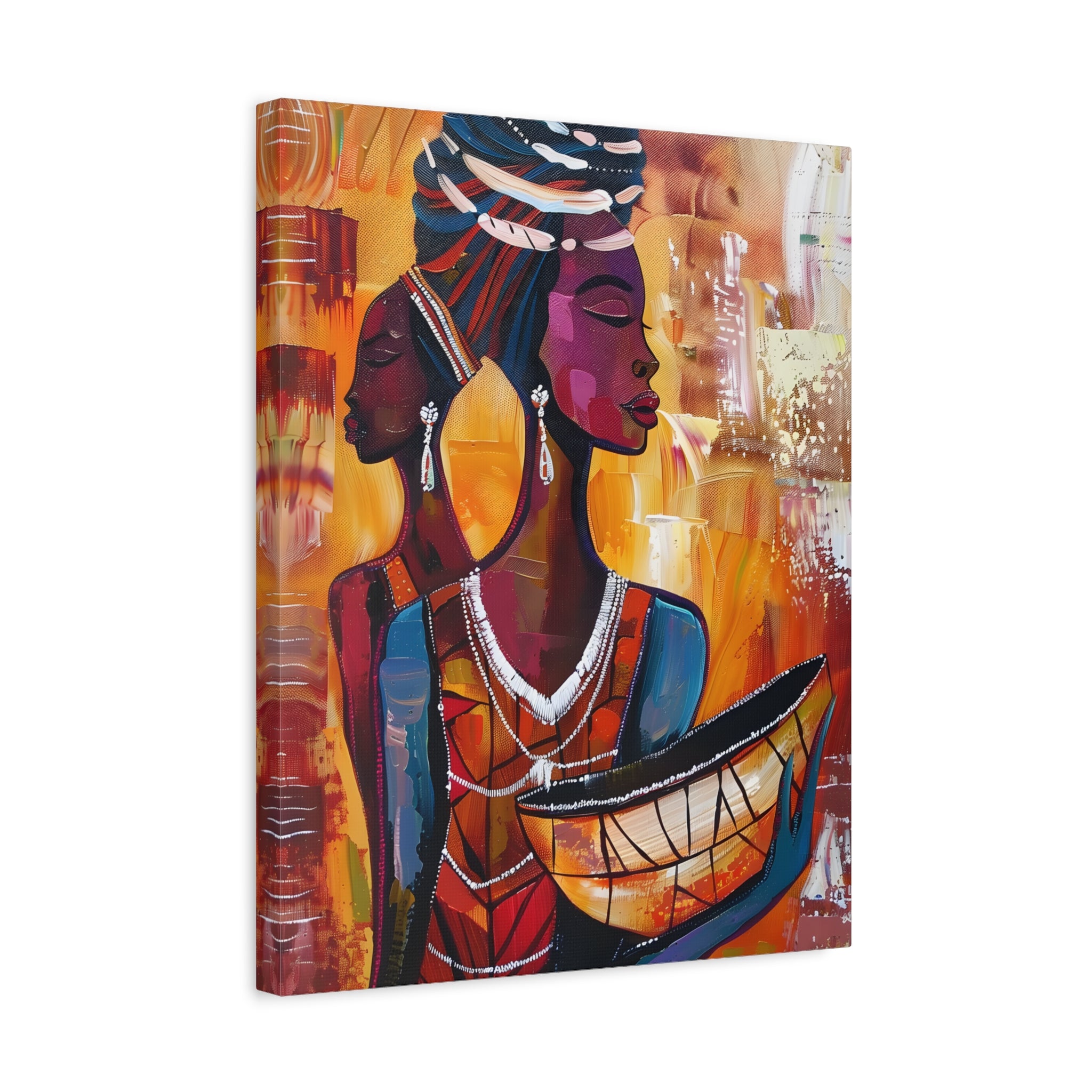 canvas-wall-art-traditional-african-woman-african-portrait-afrocentric-home-decor-tribal-art-african-american-art-ethnic-wall