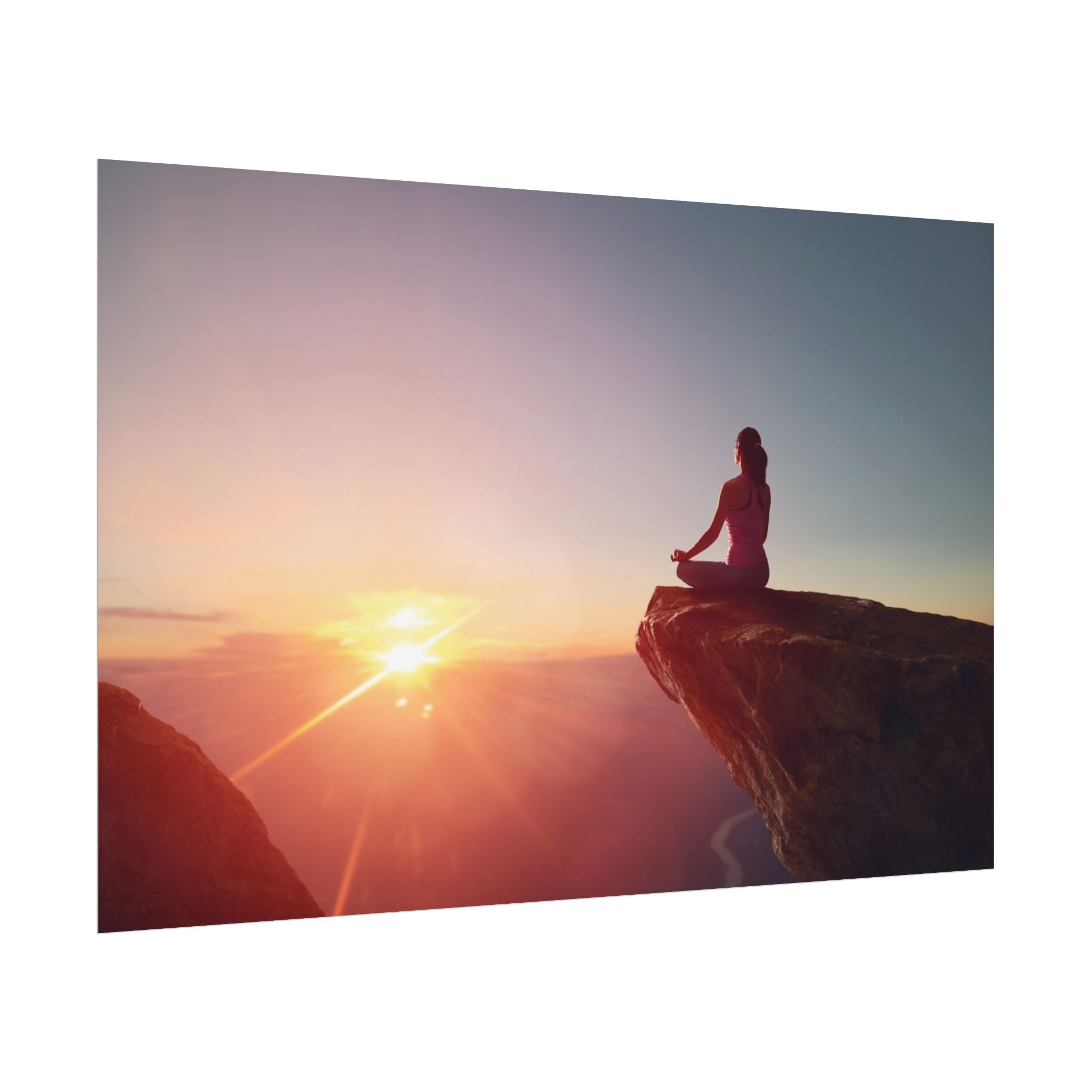 sunset-meditation-poster-yoga-wall-decor-mindfulness-poster-art-print-spiritual-gift-serene-home-decor-rolled-posters