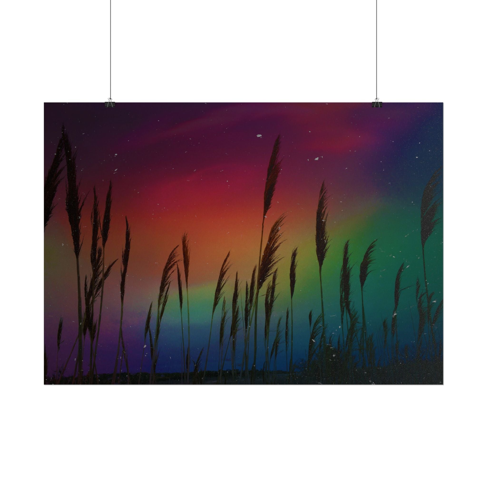 aurora-borealis-poster-wall-art-scenery-northern-lights-poster-print-home-wall-decor-starry-night-picture-housewarming-gifts-