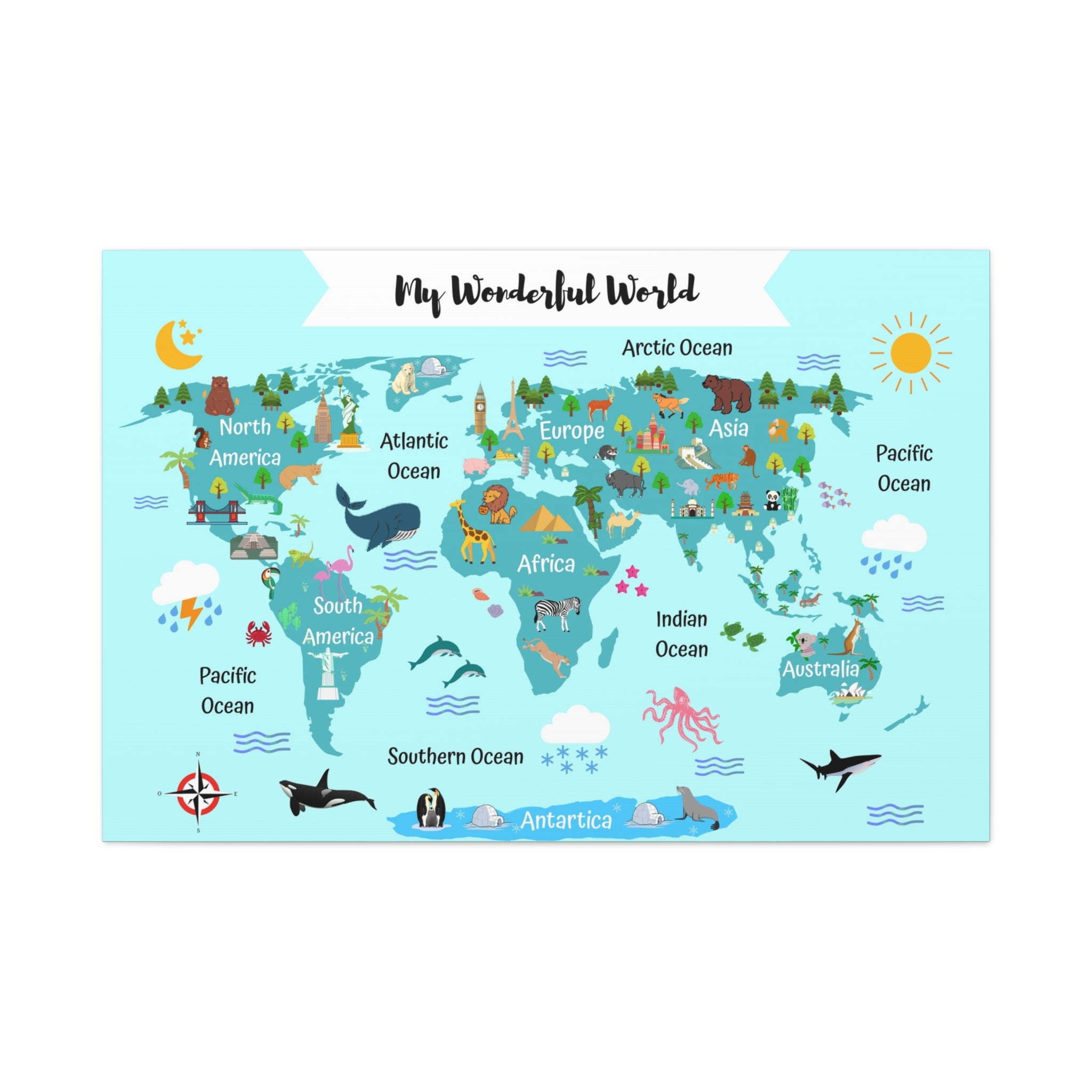 nursery-world-animals-map-canvas-print-world-map-for-kids-world-map-canvas-wall-art-home-decor