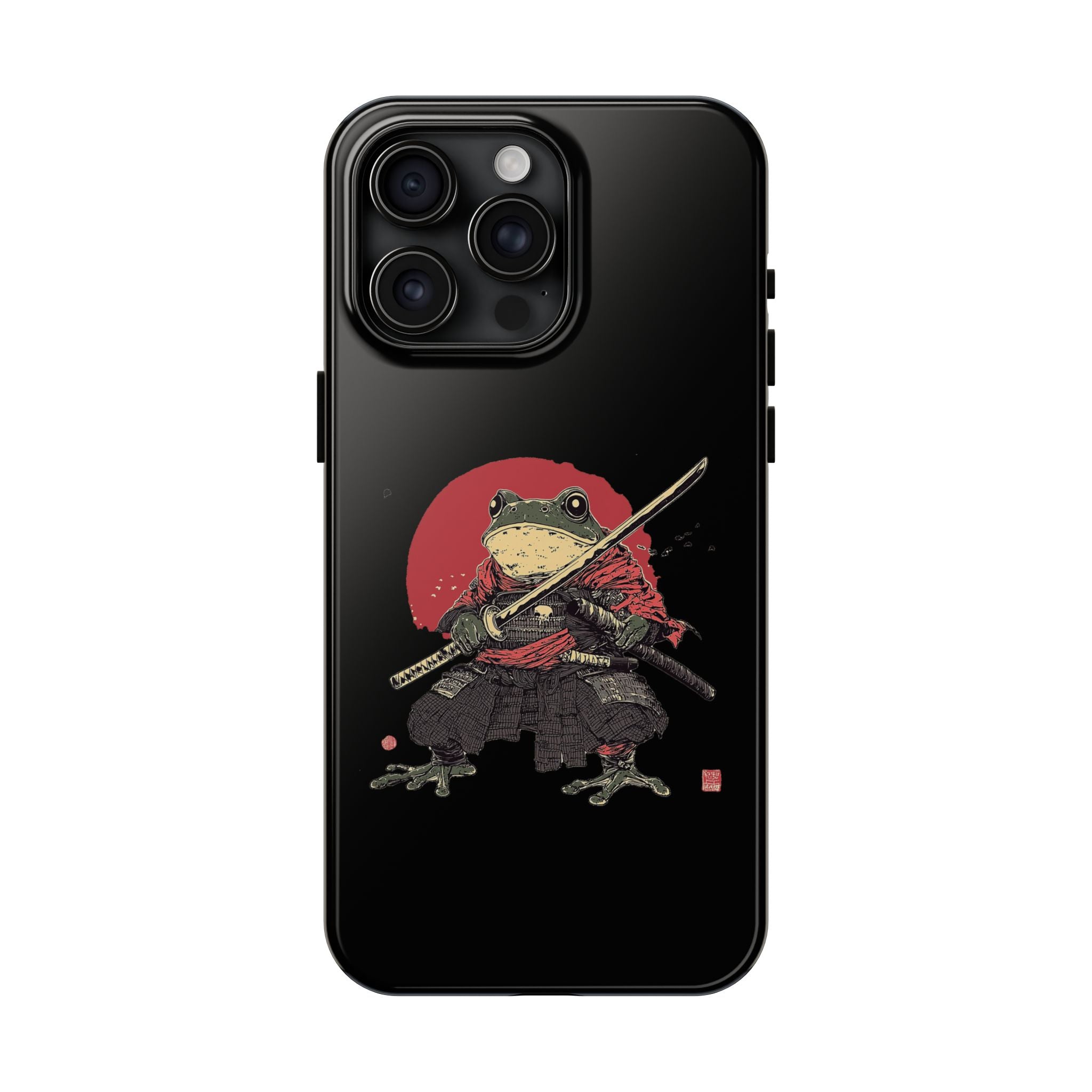 retro-vintage-ninja-frog-iphone-tough-case-red-sun-japanese-samurai-frog-design-ninja-warrior-black-iphone-hard-cover-1