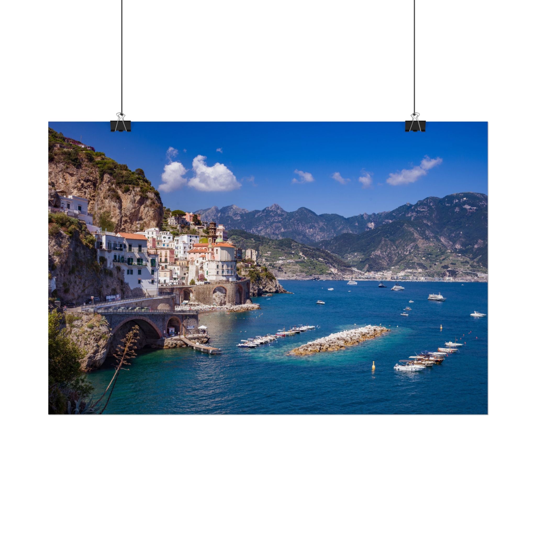 italy-amalfi-coast-poster-print-coastal-wall-decor-coastal-wall-art-coastal-wall-hanging-beach-wall-art
