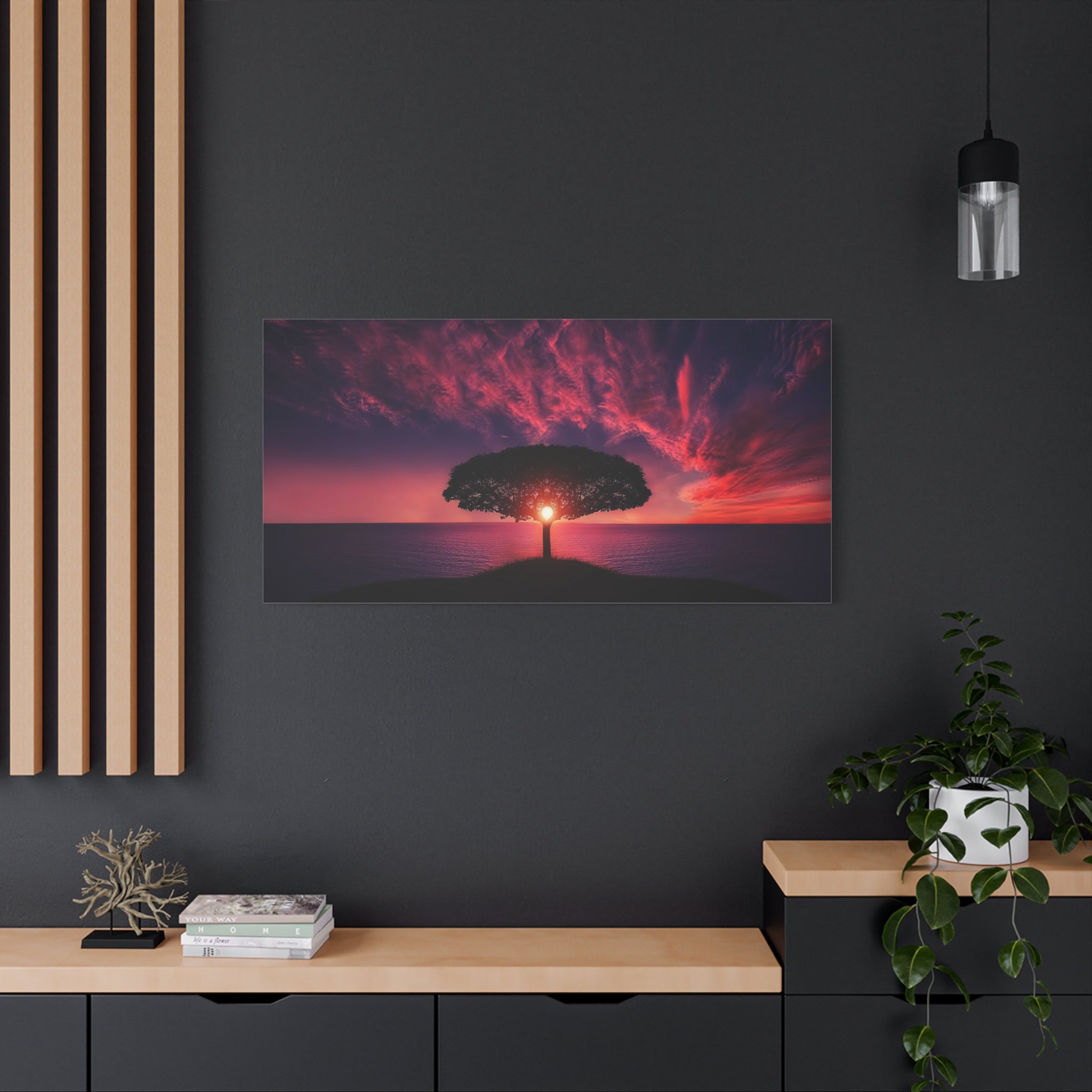 canvas-print-panoramic-sunset-tree-wall-art-scenery-decor-matte-canvas-large-canvas-canvas-art-print-landscape-nature-wall-de