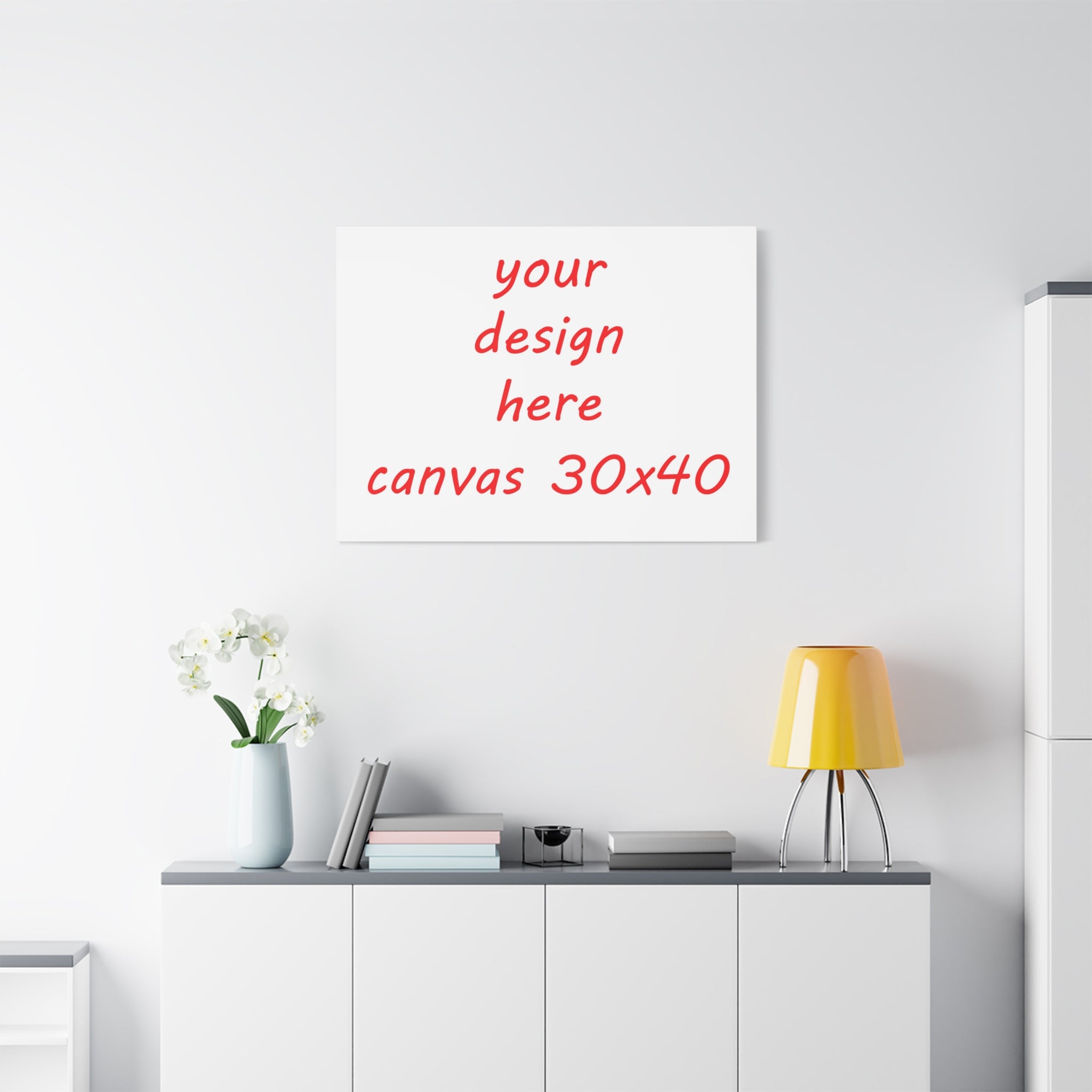canvas-wall-art-custom-print-30x40-personalized-matte-stretched-customizable-decor-large-artwork-bespoke-home-decor-wall-hang