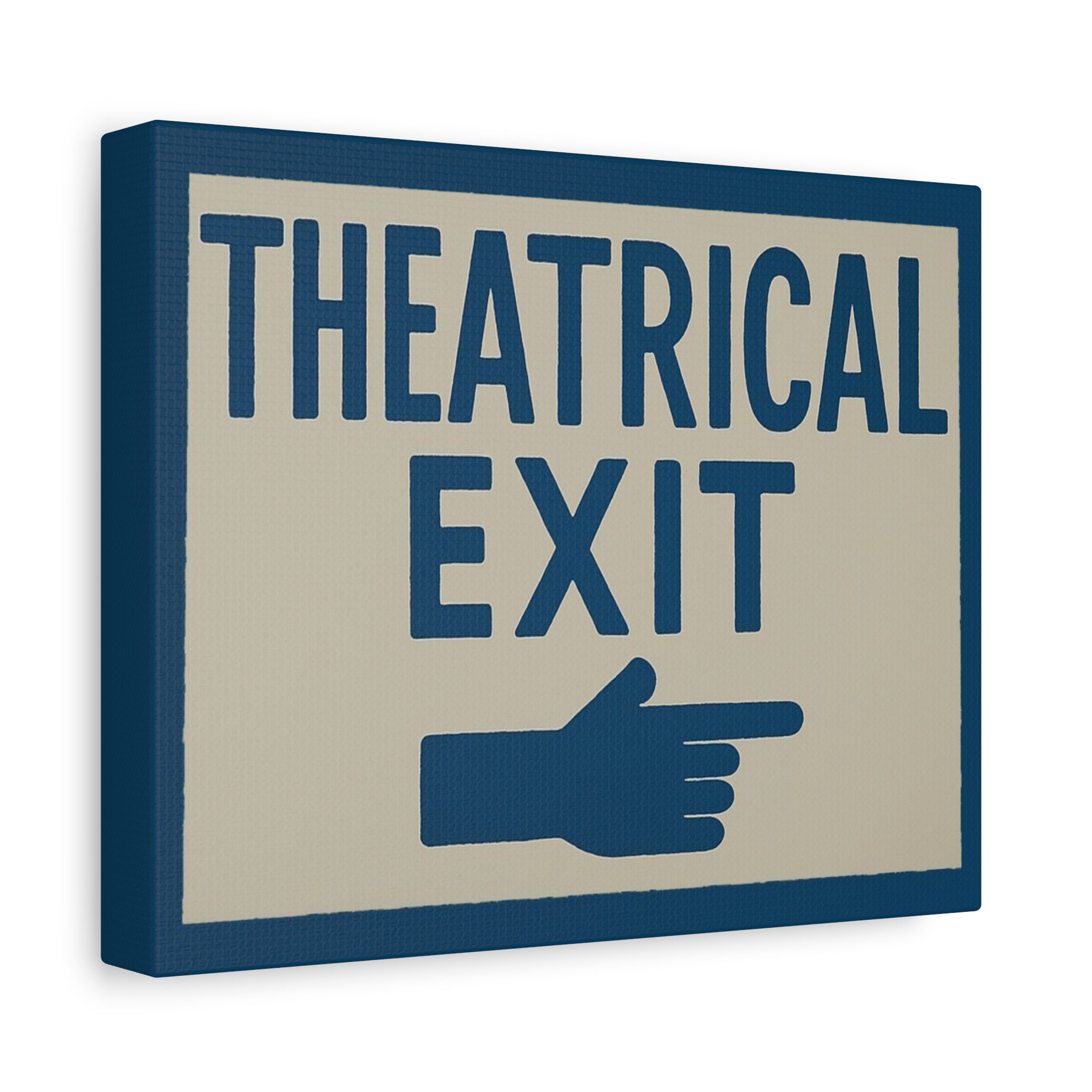 canvas-print-dramatic-exit-funny-wall-art-matte-stretched-1-25-poster-comedy-home-decor-theater-room-decoration-humorous-wall