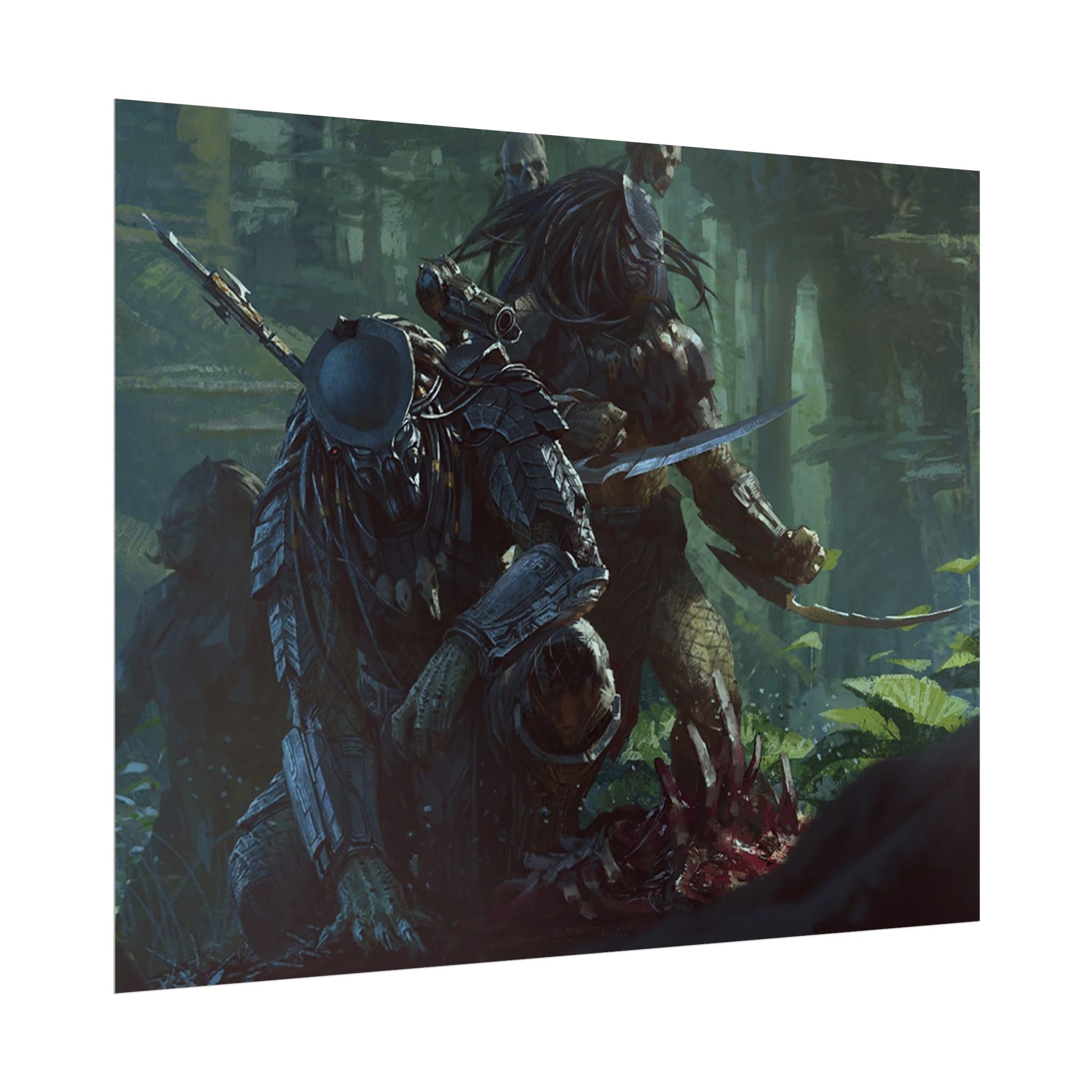 predator-alien-art-predator-poster-print-movie-wall-art-sci-fi-home-decor-geek-wall-art-fantasy-decor