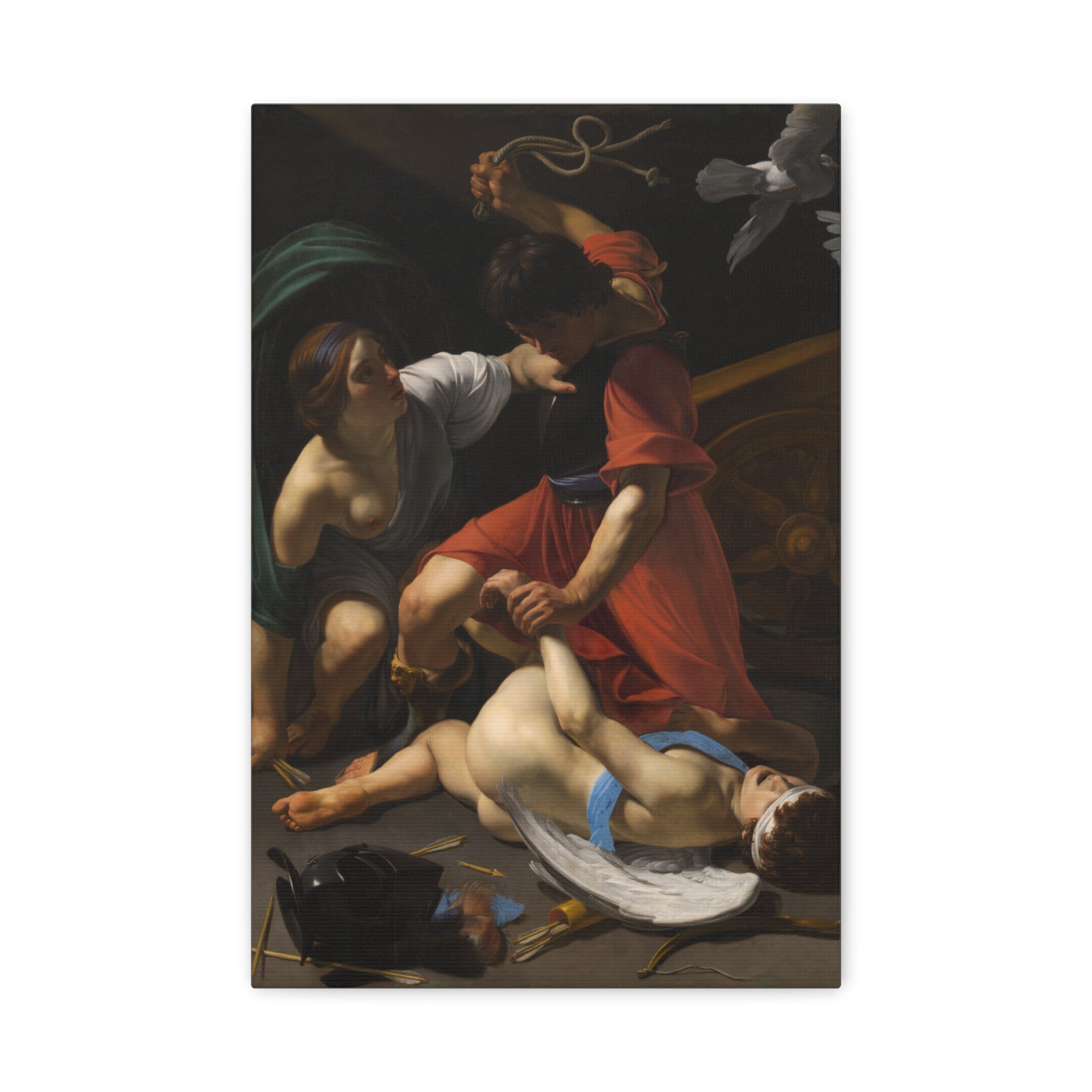 canvas-print-cupid-chastised-bartolomeo-manfredi-1613-matte-canvas-wall-art-stretched-1-25-inch-classic-art-decor-artwork