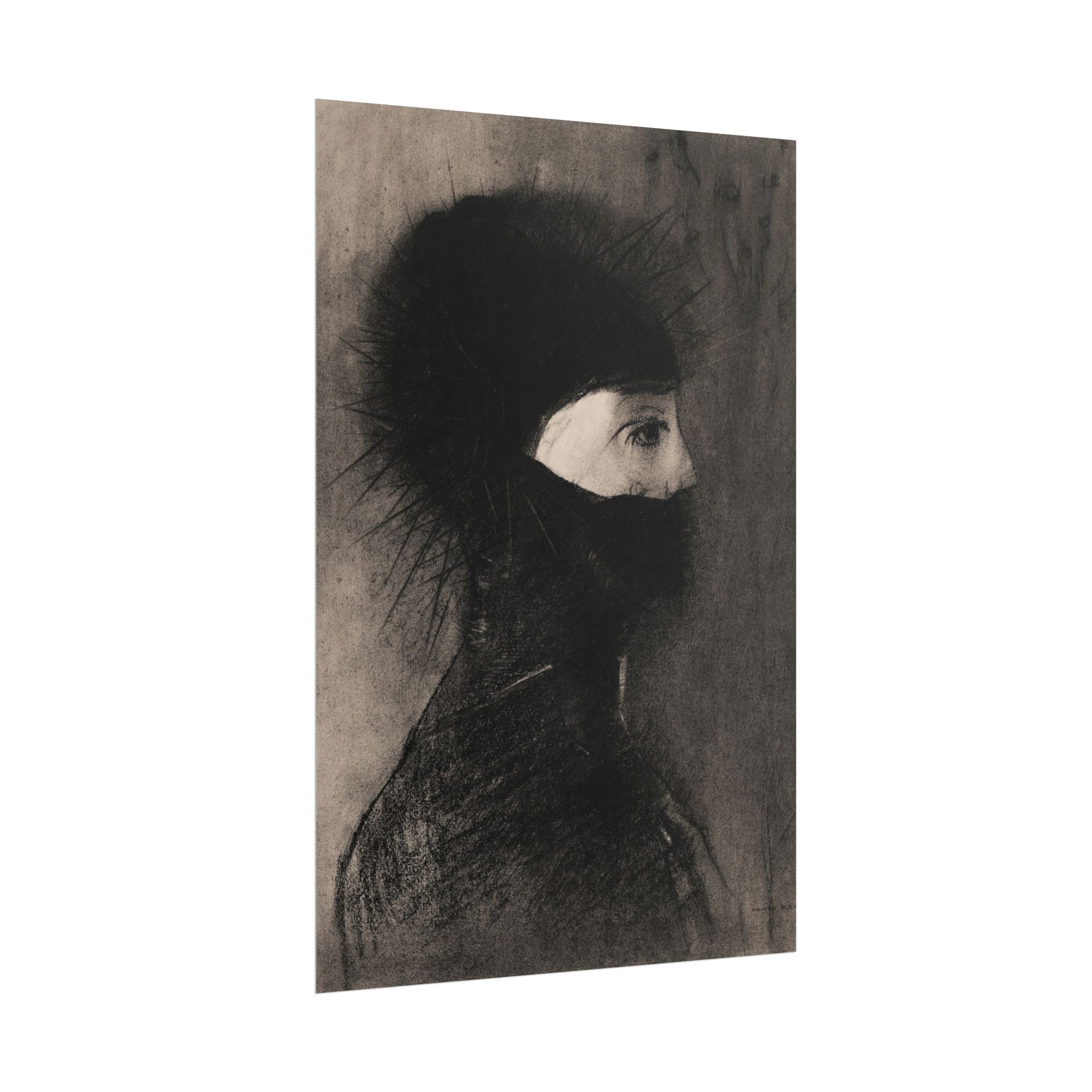 armor-by-odilon-redon-poster-print-vintage-woman-illustration-post-impressionism-art-wall-decor
