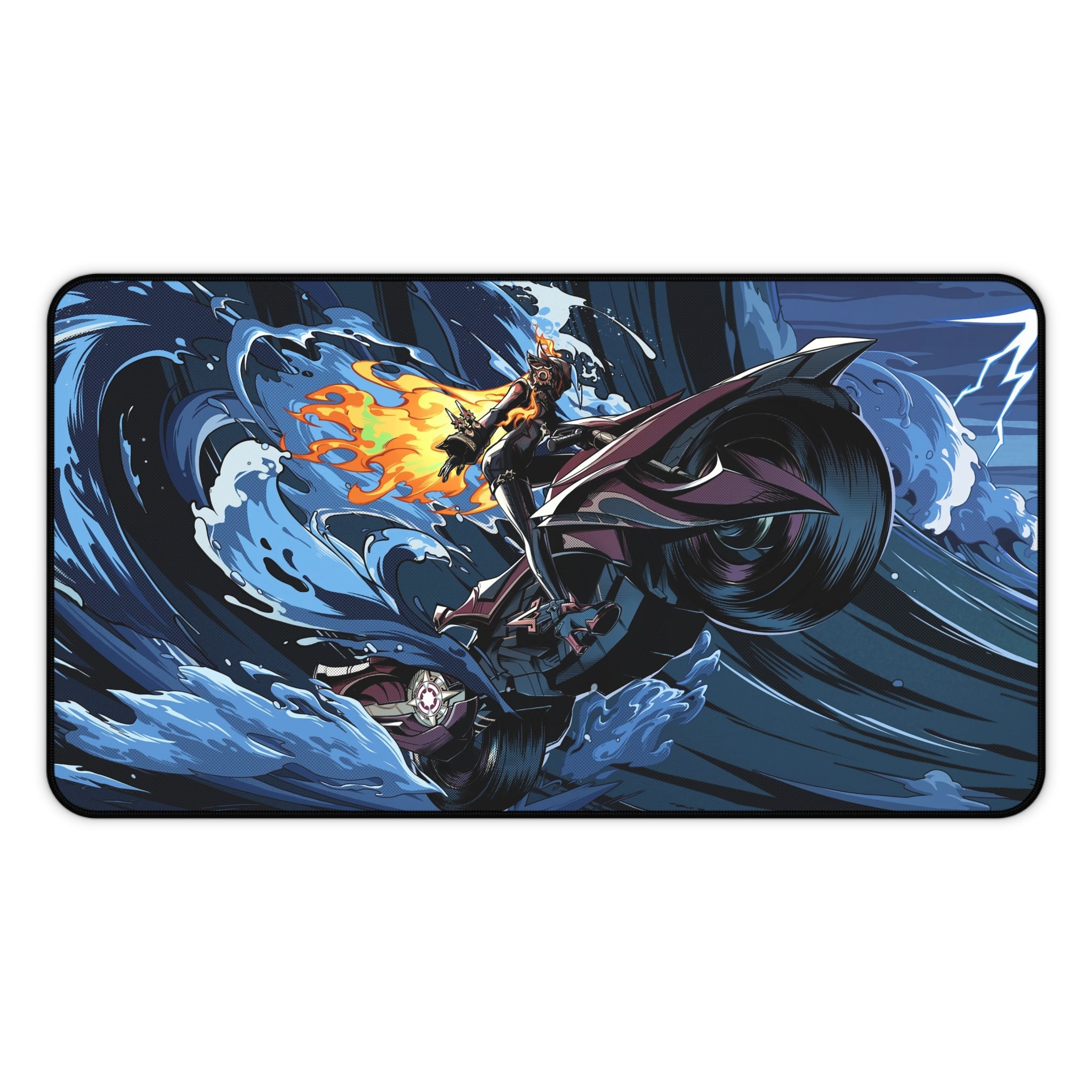 Genshin Impact Mavuika Mousepad - Desk Mat - XL Anime Gaming Pad - Waifu Extended Desk Pad - Genshin
