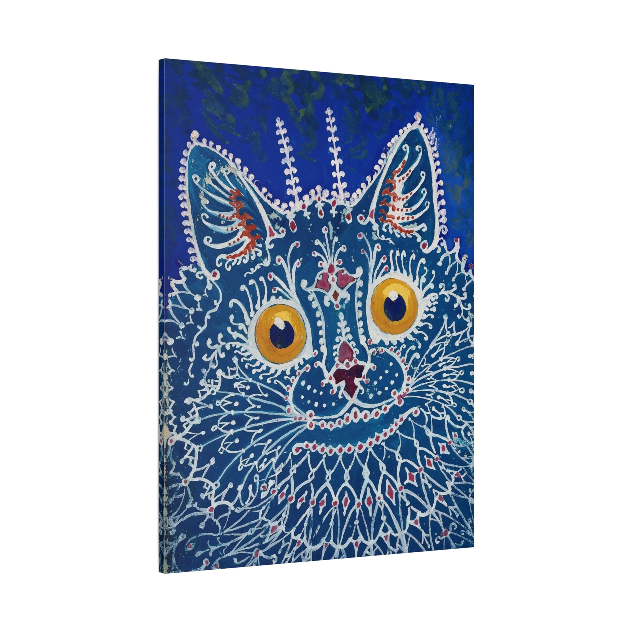 canvas-print-louis-wain-cat-gothic-style-gouache-art-large-wall-decor-matte-stretched-home-office-decoration-unique-cat-print