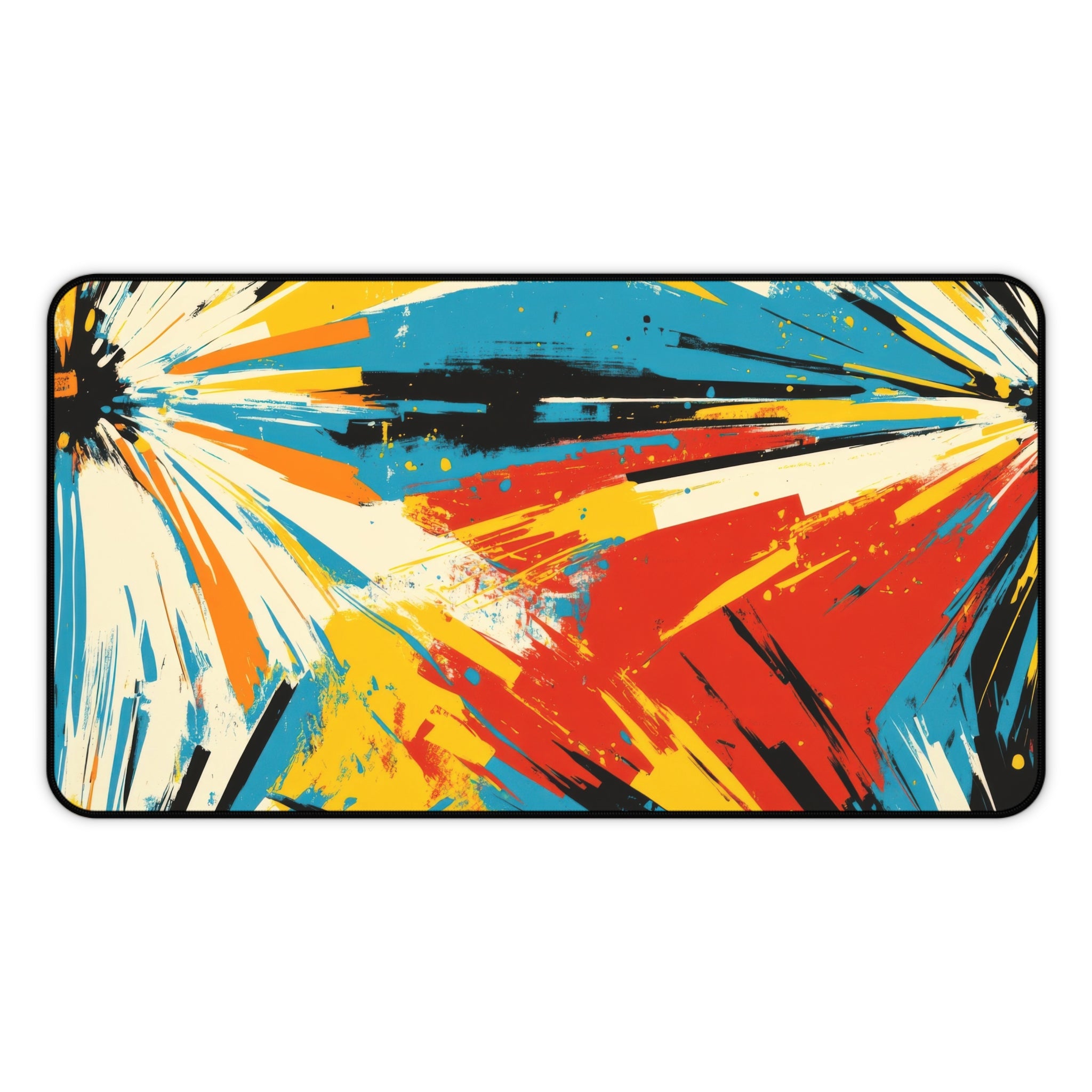 retro-vibrant-multicolor-desk-pad-abstract-mouse-pad-colorful-desk-mat-rainbow-abstract-desk-mat-bright-mousepad