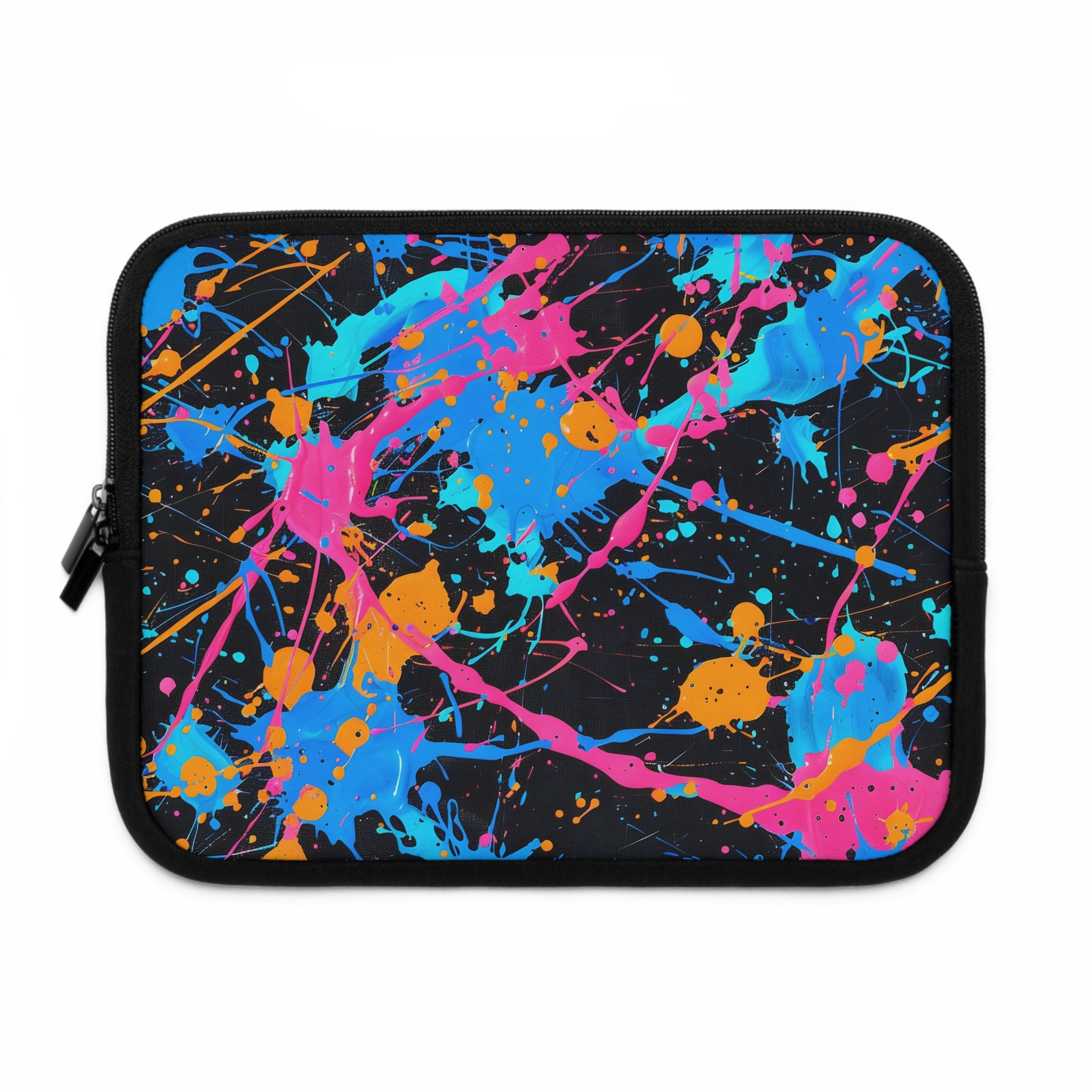 neon-abstract-paint-splatter-laptop-sleeve-blue-macbook-air-sleeve-unique-tech-accessories-colorful-laptop-case-computer-cove