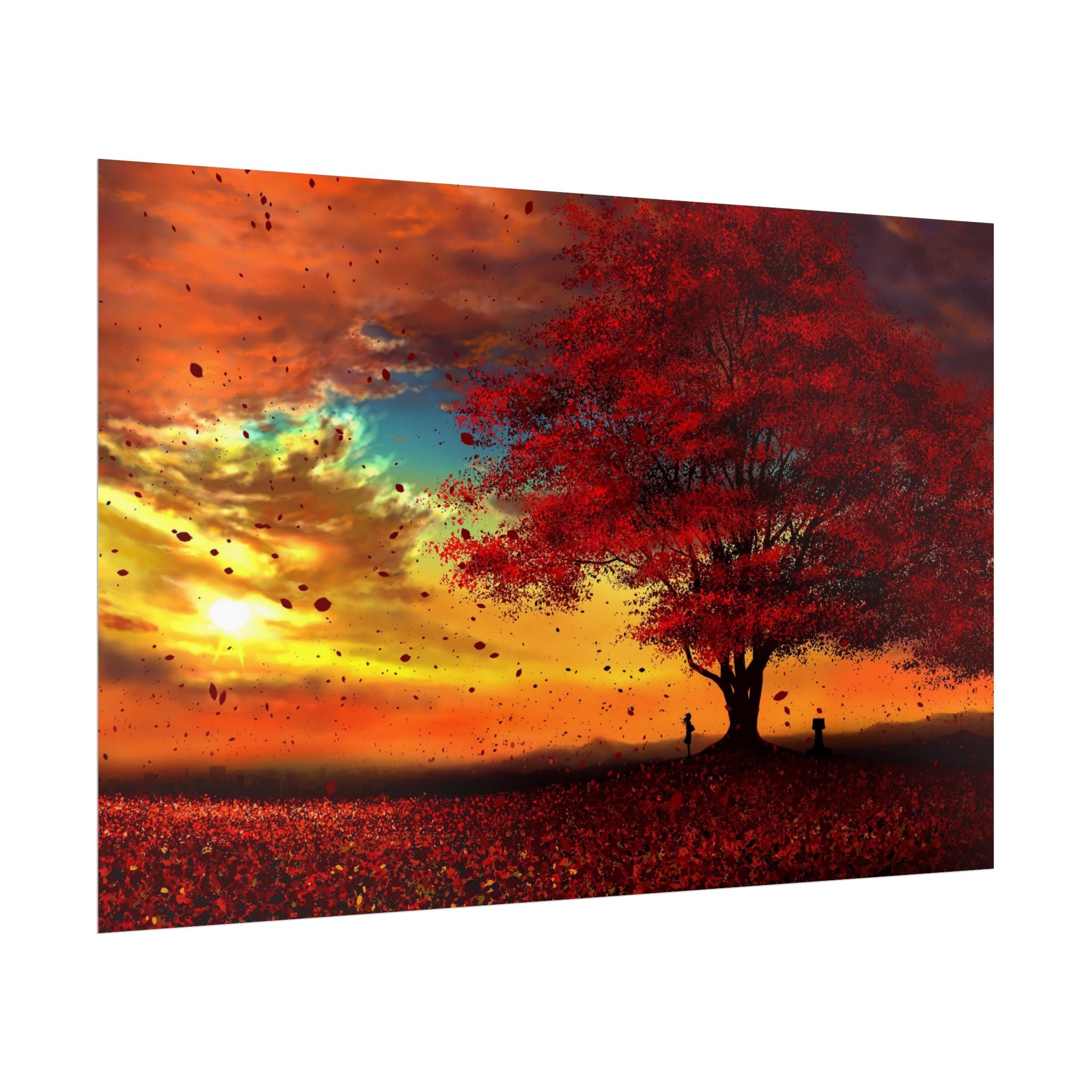 sunset-scenery-autumn-poster-print-wall-art-decor-home-decoration-nature-artwork-gift-idea-wall-hanging