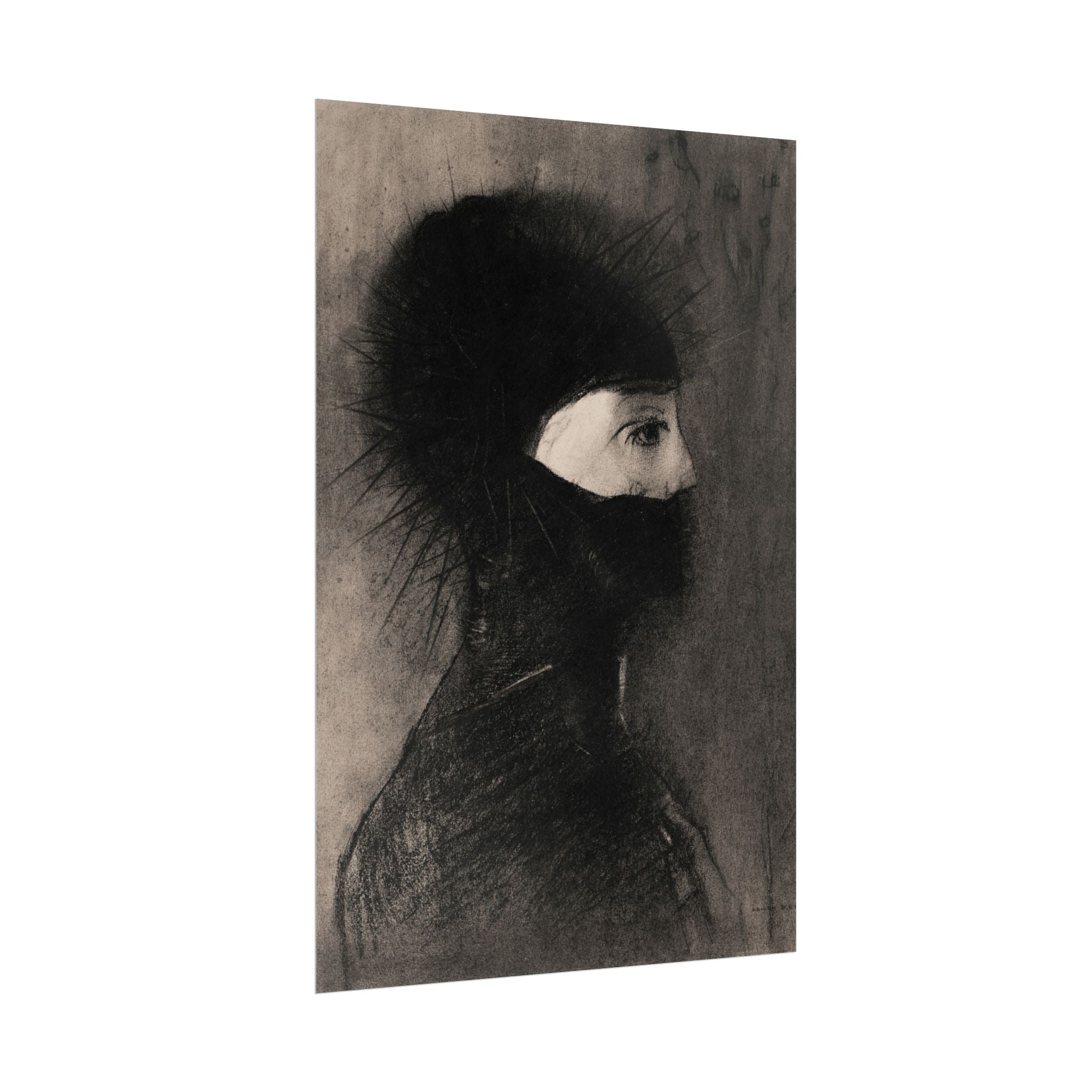 armor-by-odilon-redon-poster-print-vintage-woman-illustration-post-impressionism-art-wall-decor