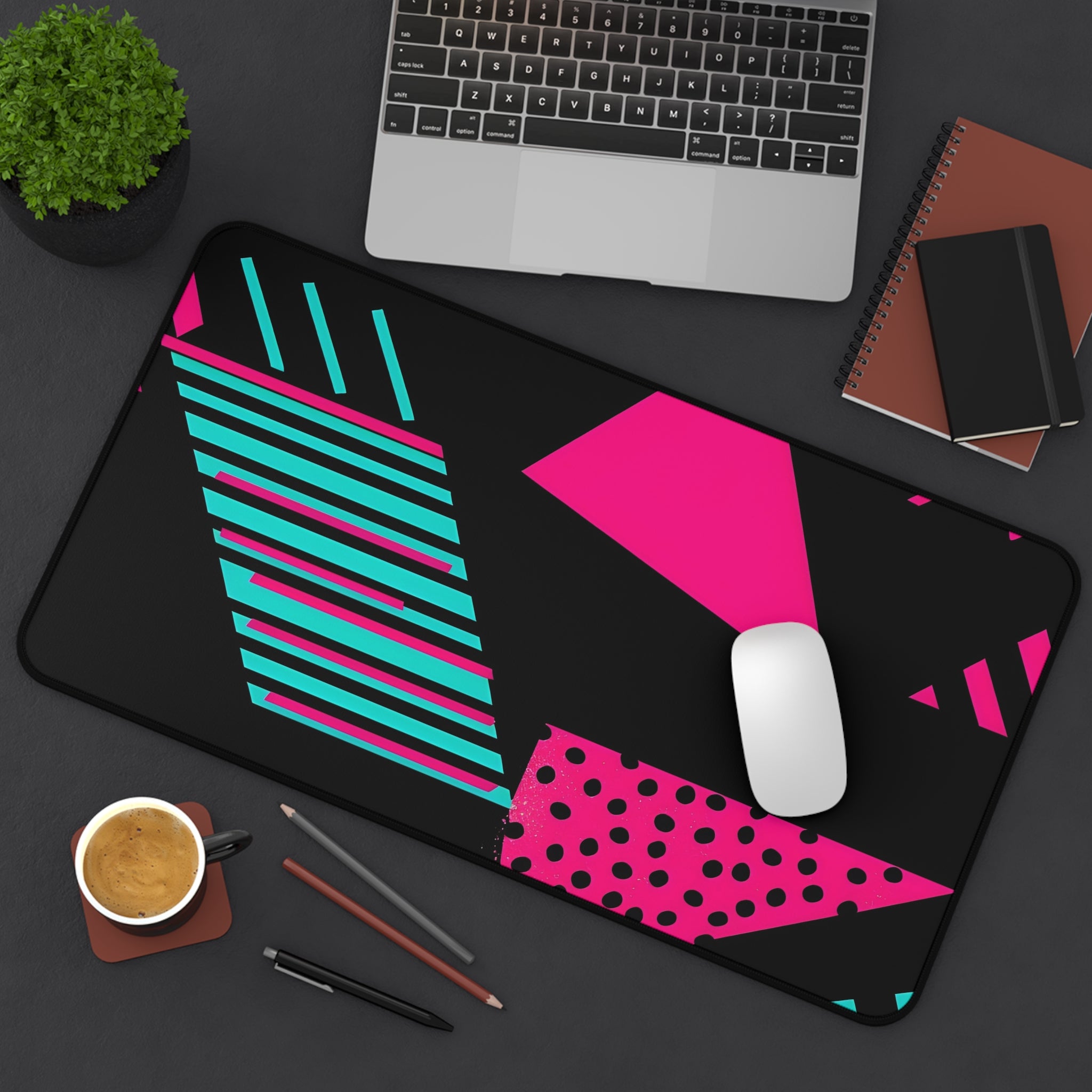 abstract-synthwave-neon-gaming-mouse-pad-for-retro-desk-decor-retro-neon-desk-pad-with-abstract-synthwave-design-colorful-des