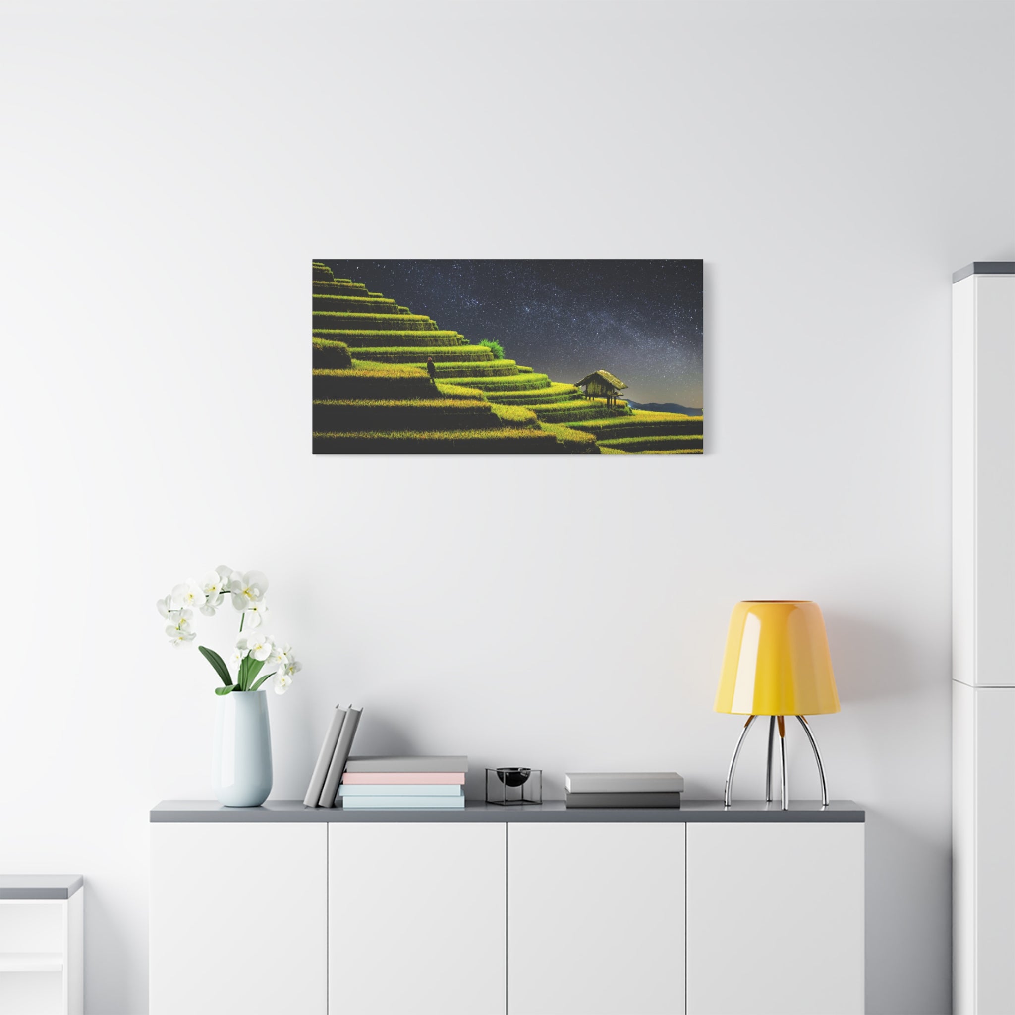 canvas-print-rice-terraces-farming-night-sky-scenery-matte-canvas-stretched-wall-art-home-decor-nature-lover-gift-landscape-a