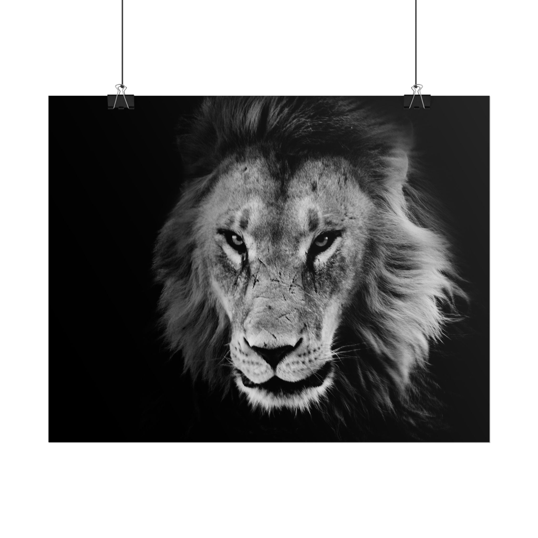 poster-print-lion-wall-art-black-and-white-living-room-decor-monochrome-art-lion-poster-jungle-animal-art-print-wildlife-safa